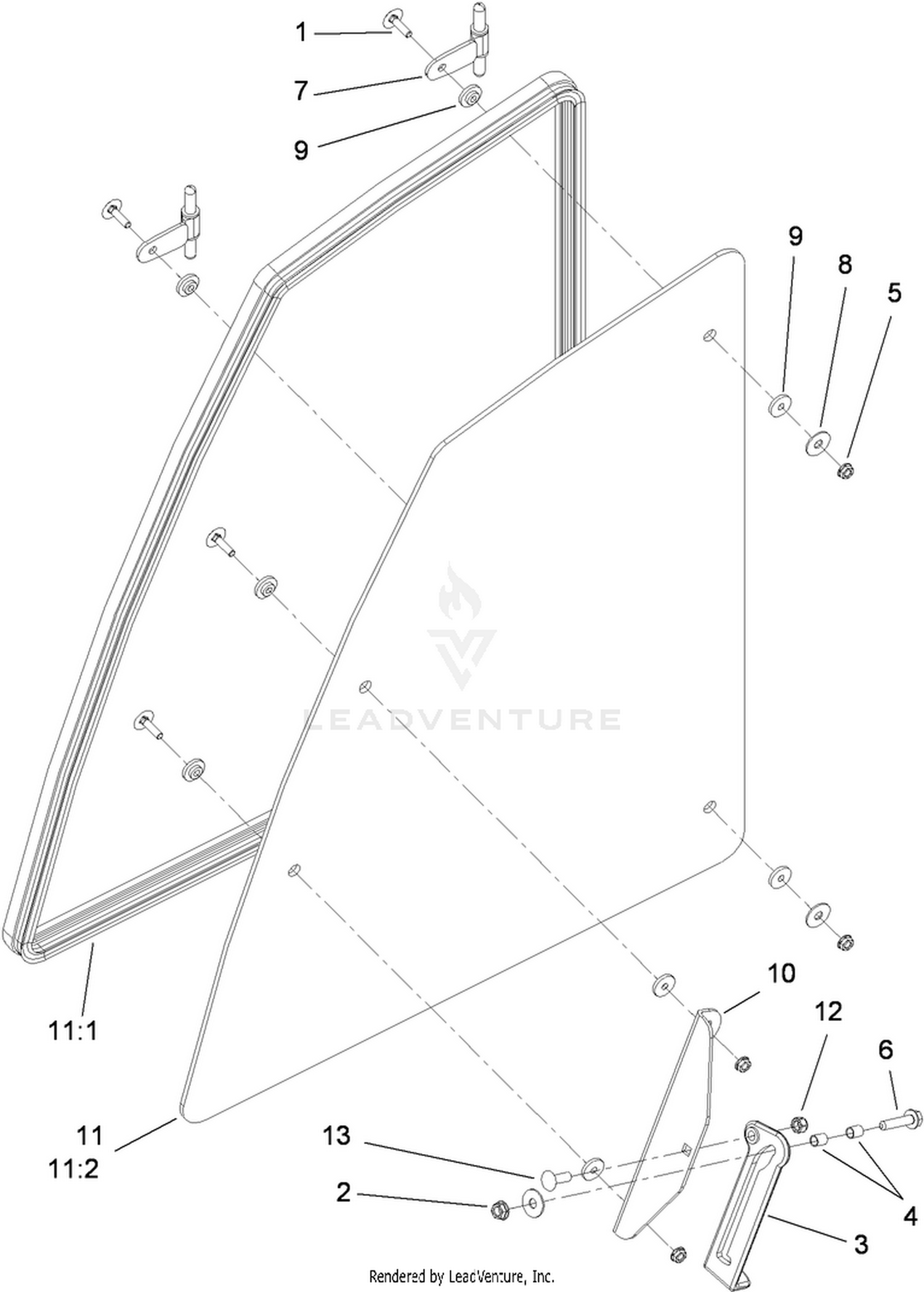 Right Window Assembly