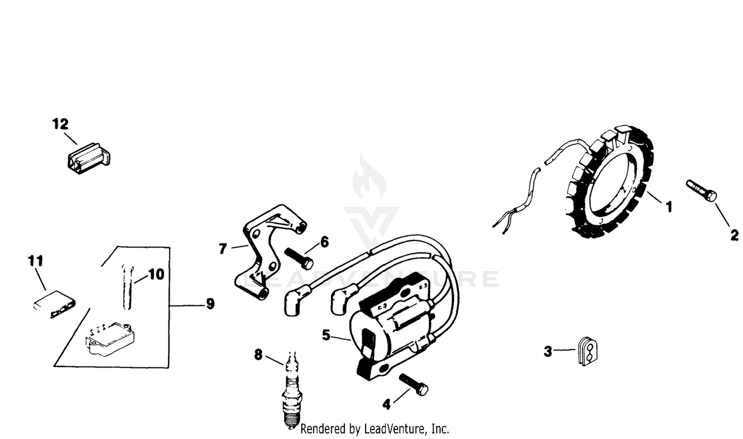 Ignition-Engine Kohler Model No. M18qs-24657 (continued)