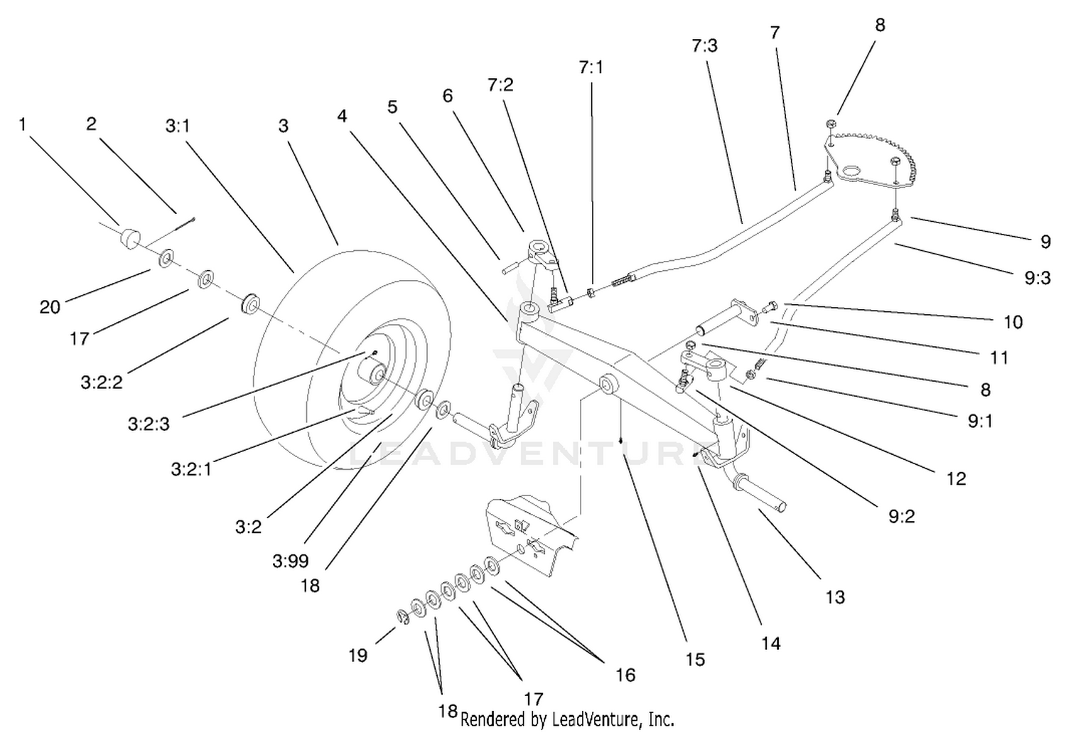 Front Axle Assembly
