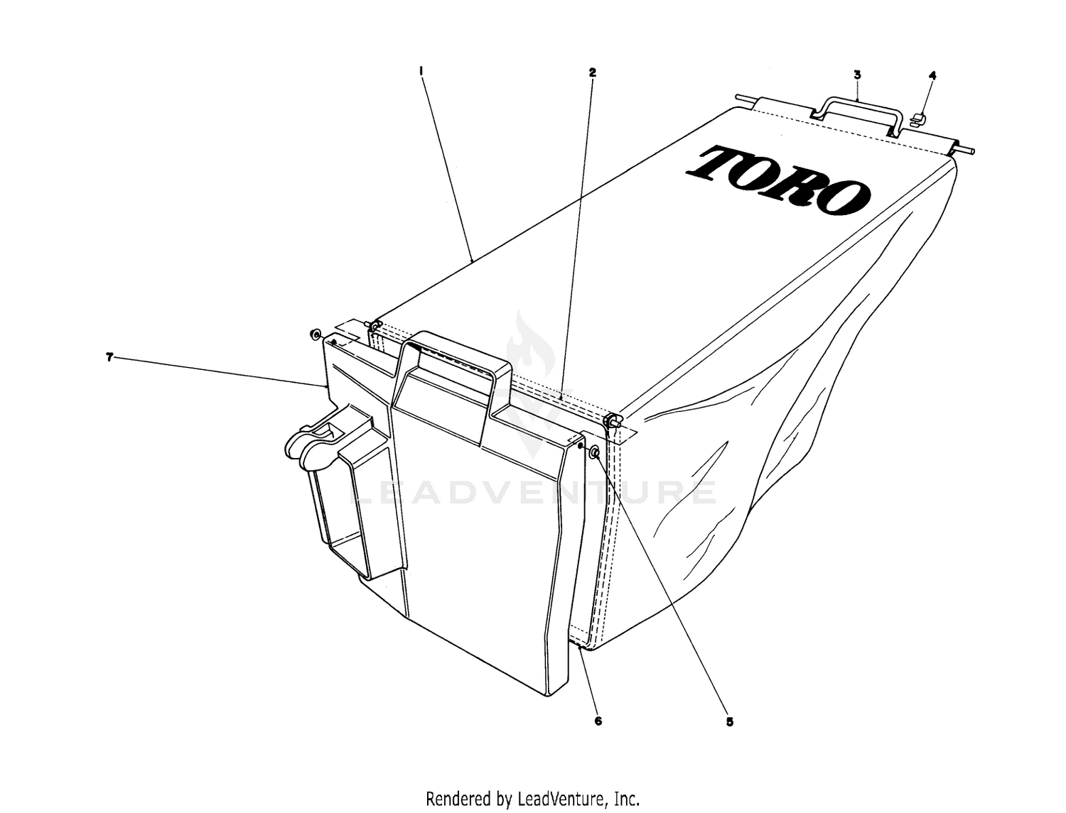 Grass Bag Assembly