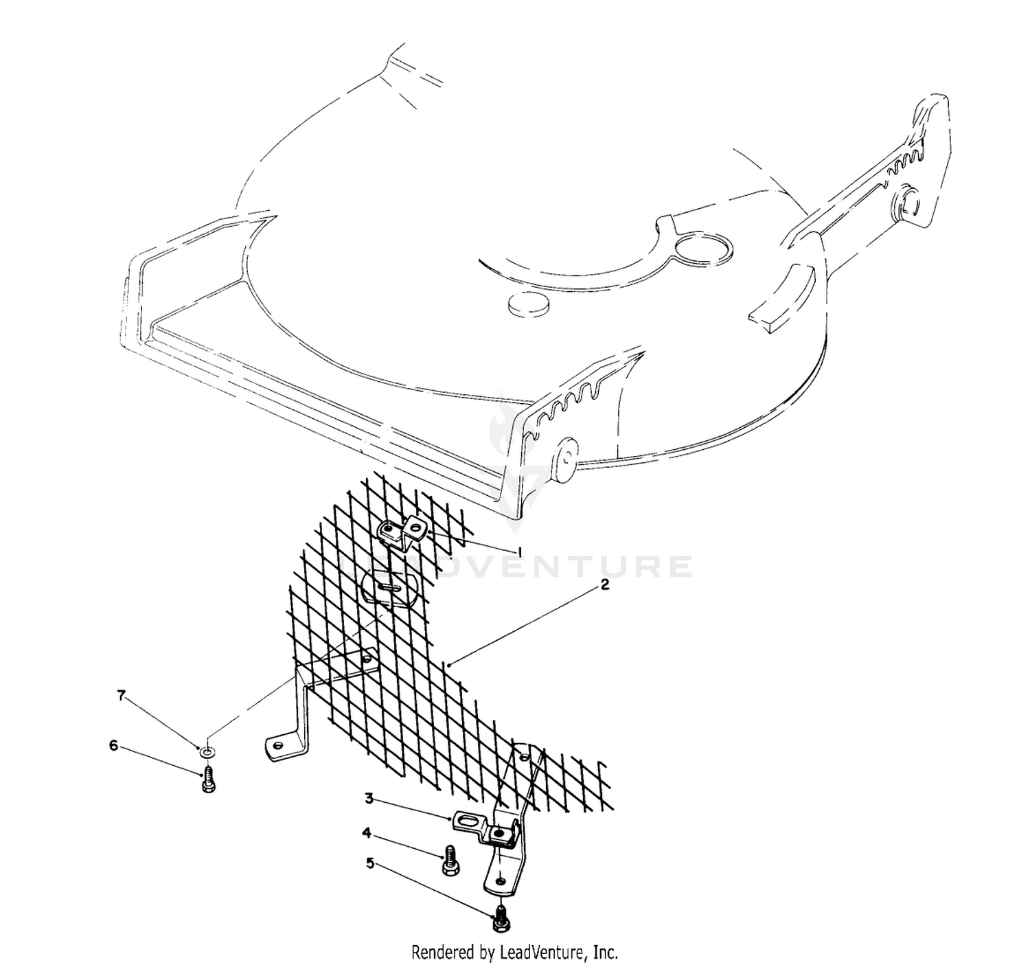 Leaf Shredder Kit Model No 59157 (optional)