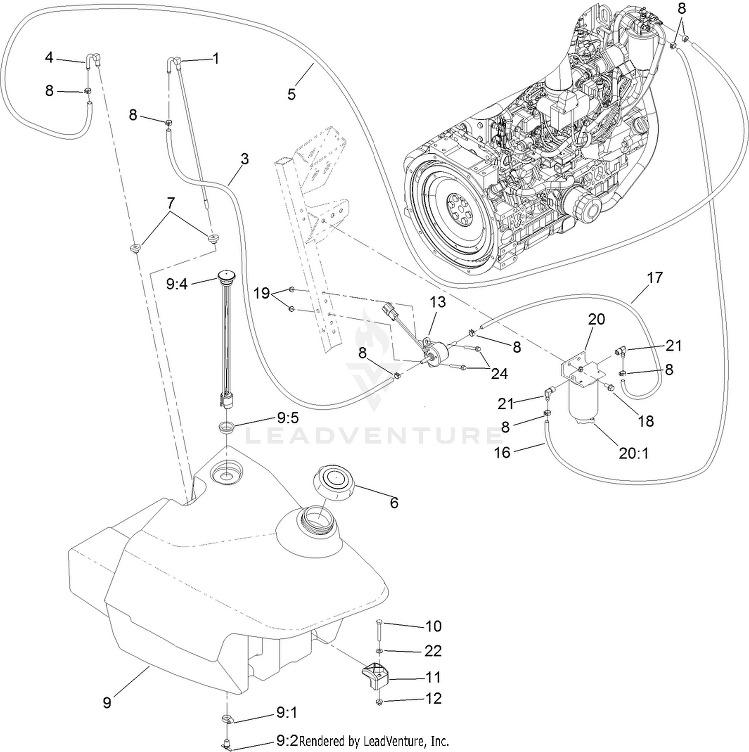 Fuel System Assembly 2