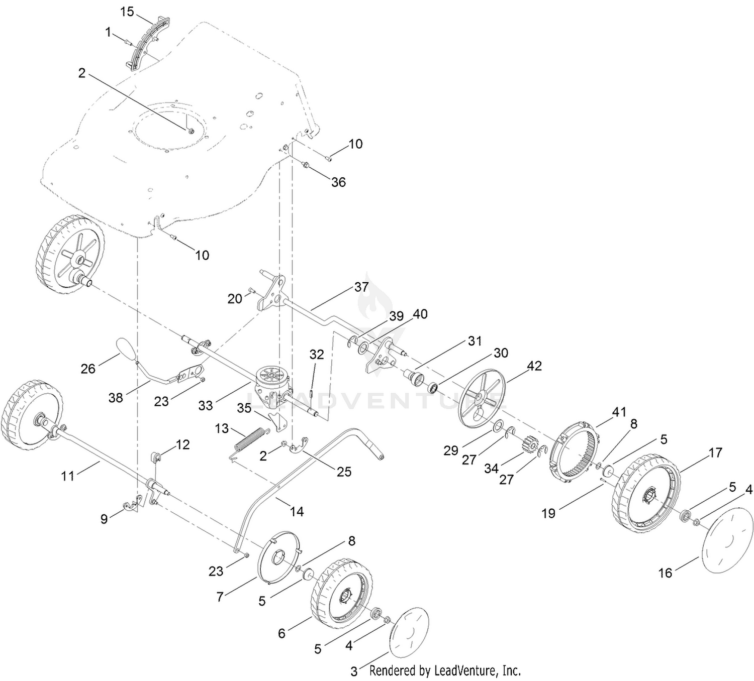 Suspension and Wheel Assembly