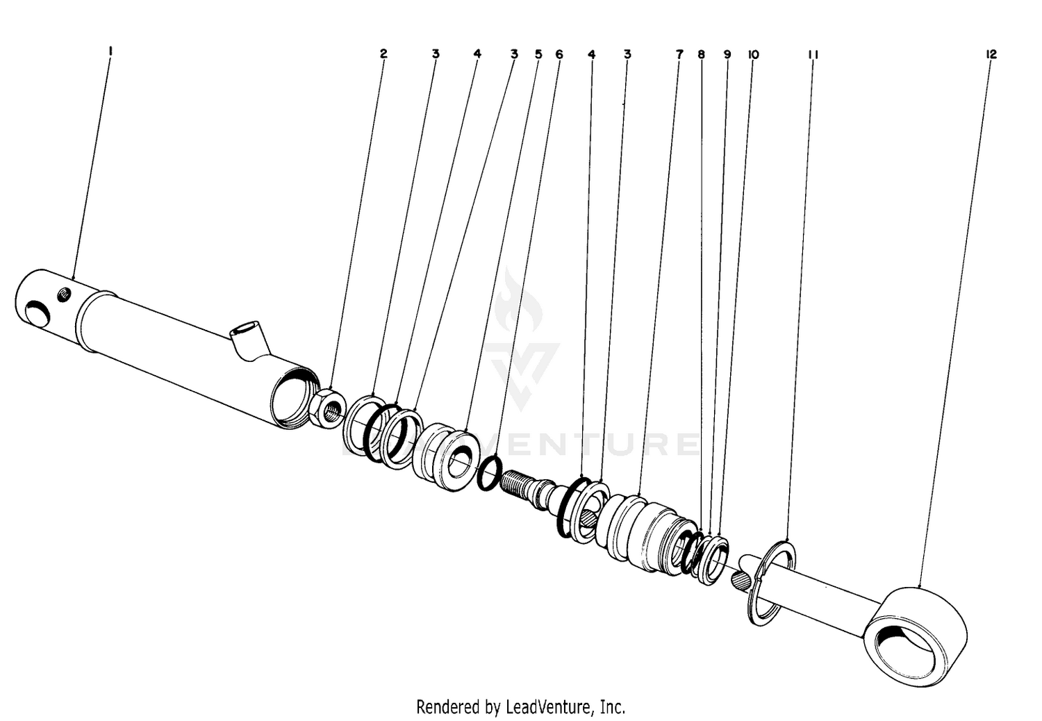 Hydraulic Cylinder No. 43-5260