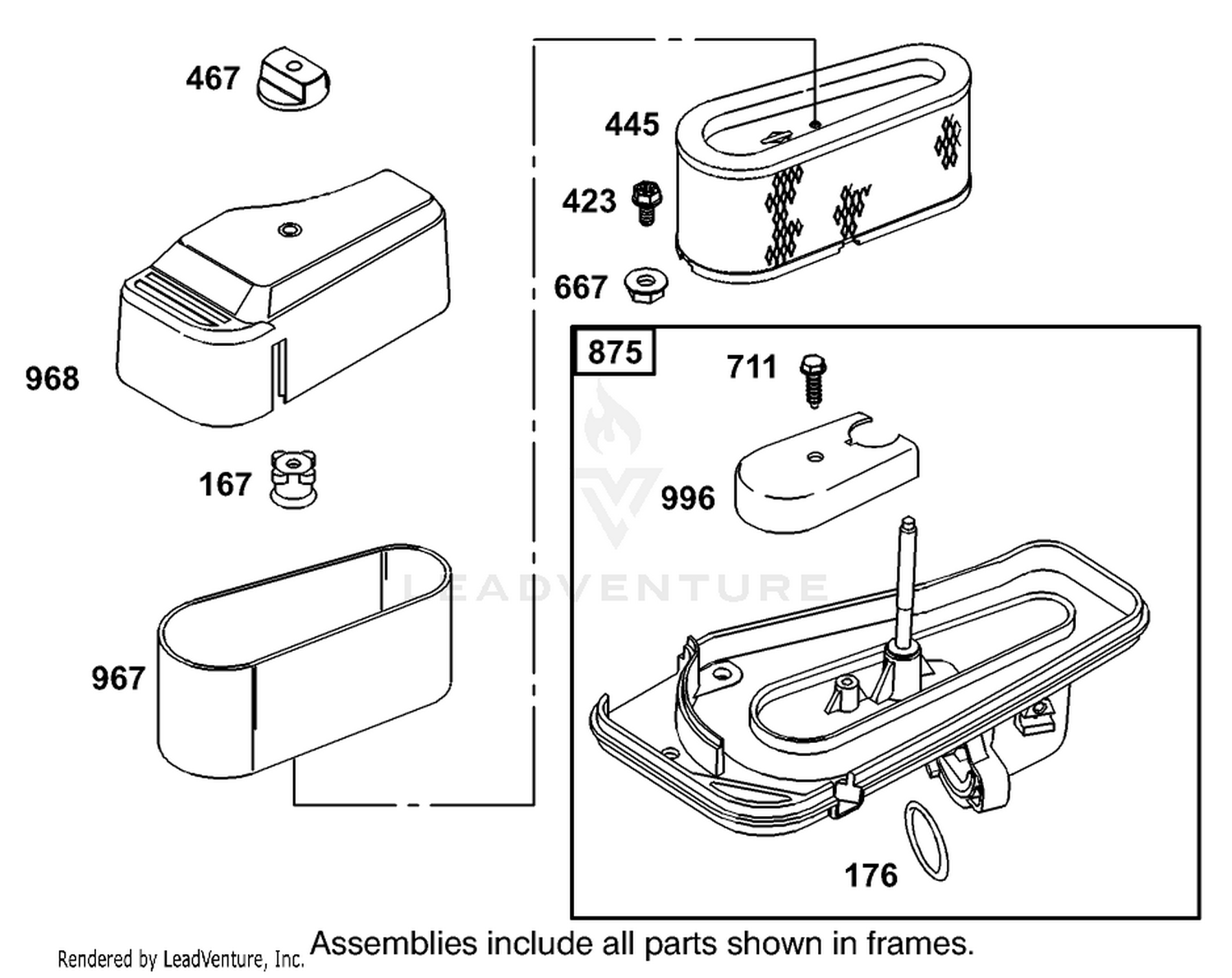 Engine Briggs  Stratton Model 311777-0151-E1 7
