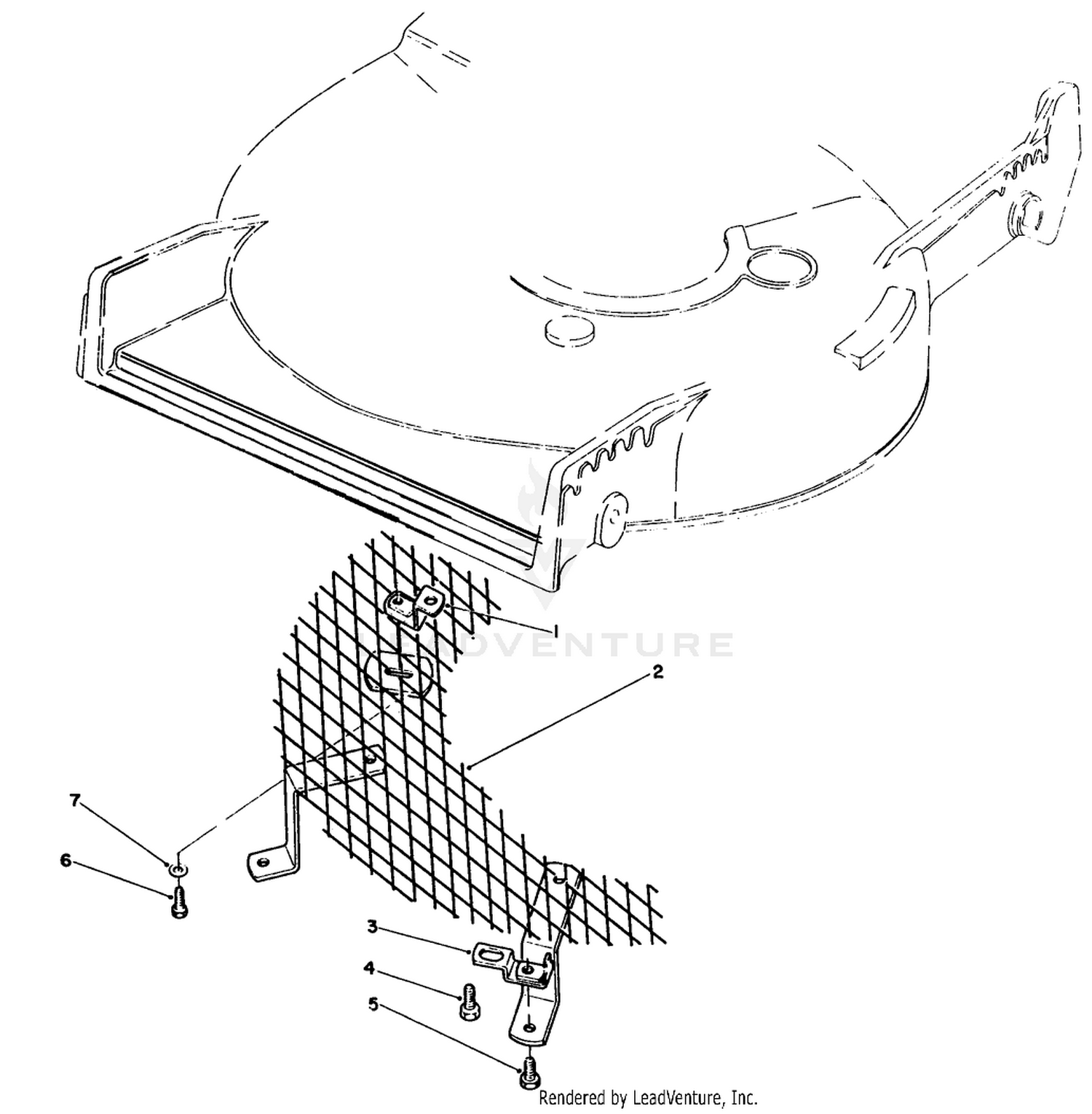 Leaf Shredder Kit Model No 59157 (optlonal)