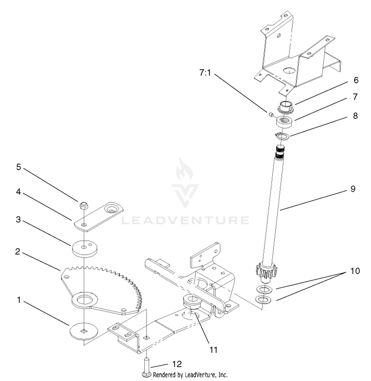 Lower Steering Assembly