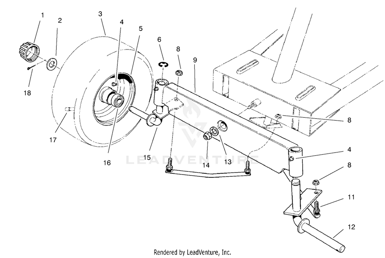 Front Axle Assembly