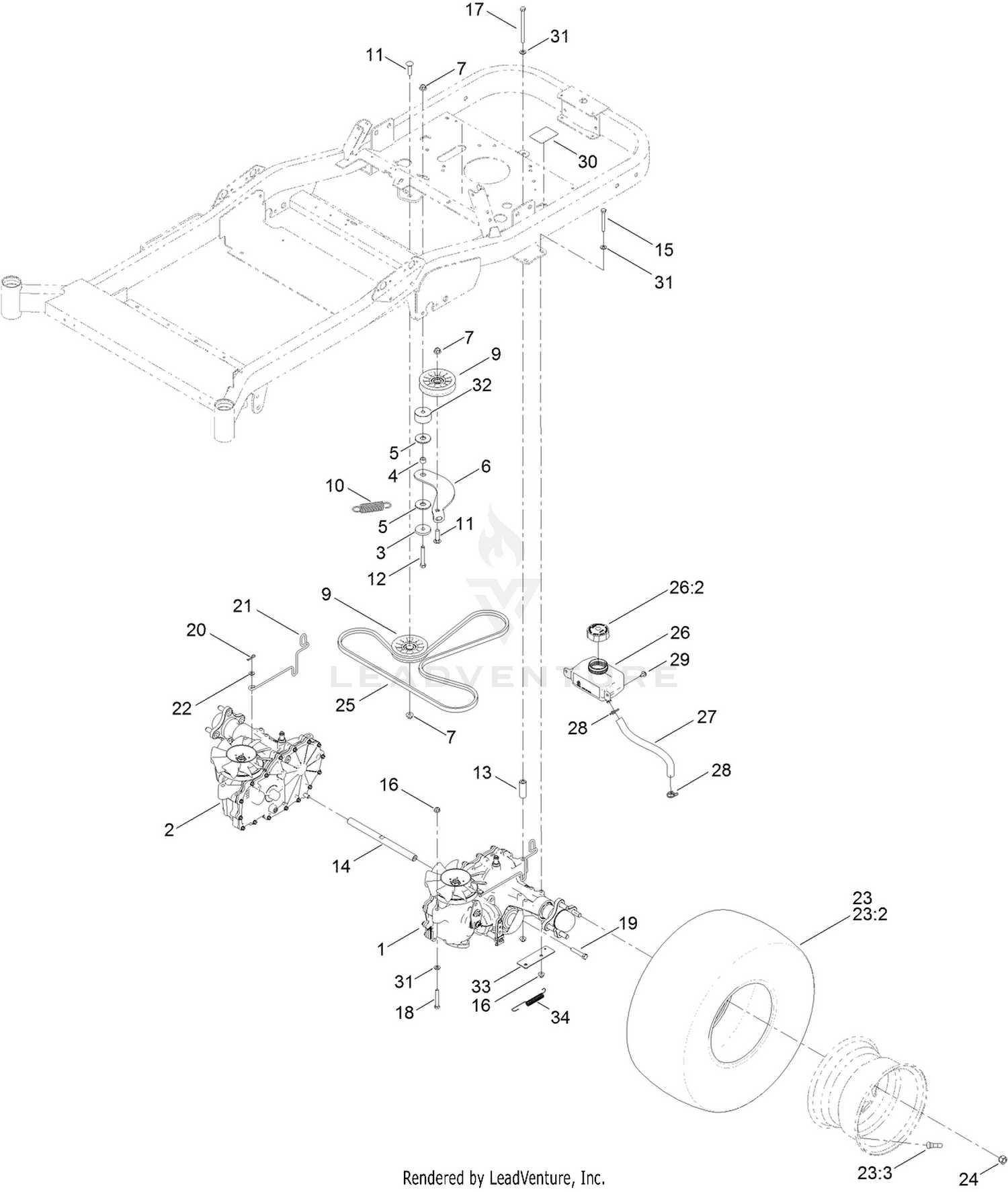 Traction Drive Assembly