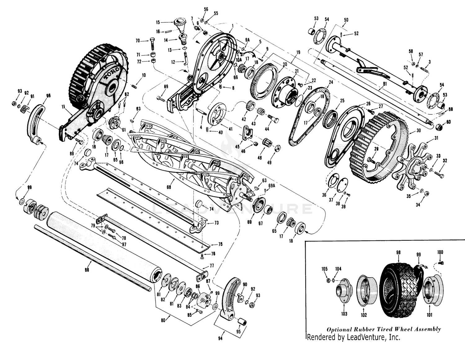 Mower Parts List