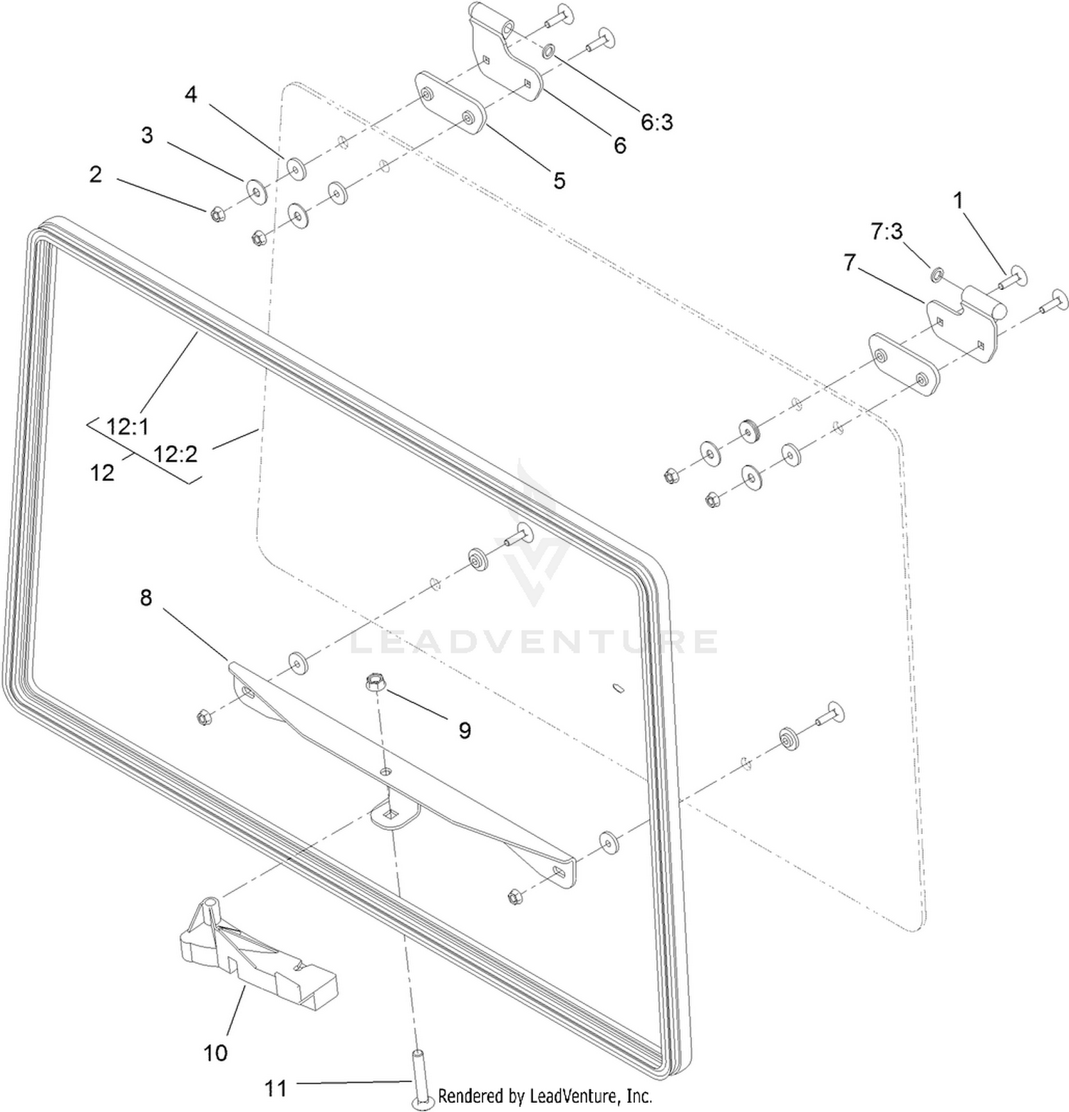 Rear Window Assembly