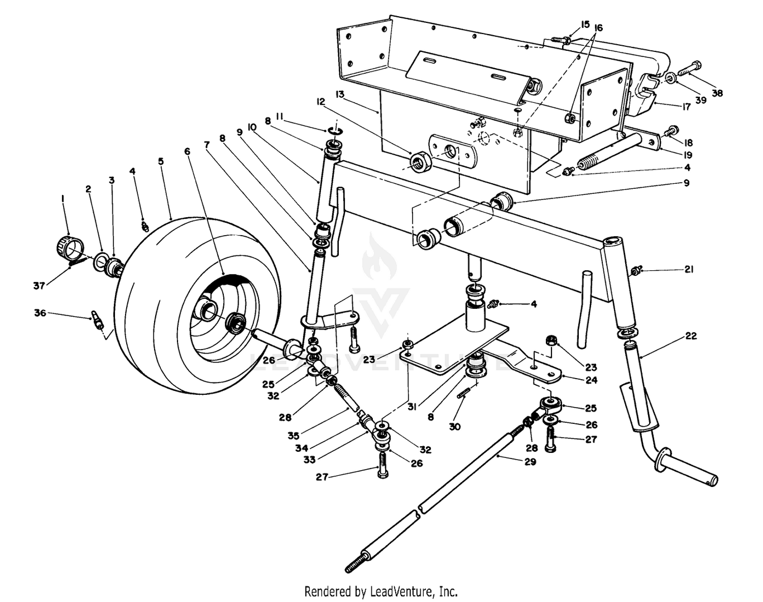 Rear Axle Assembly