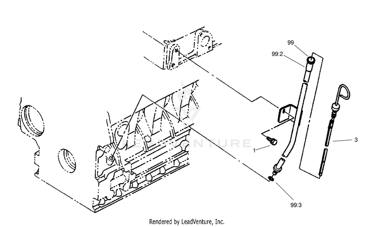 Dipstick and Guide Assembly