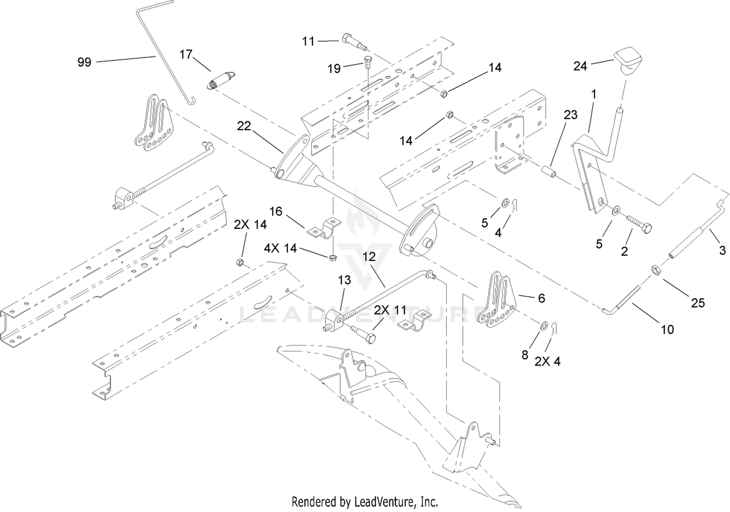 Height-of-Cut Assembly