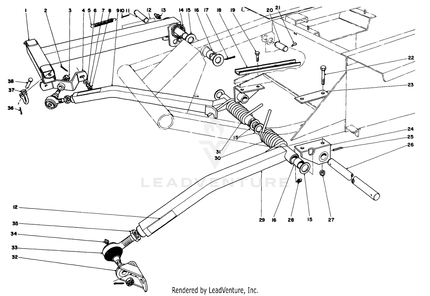 Push Arm Assembly