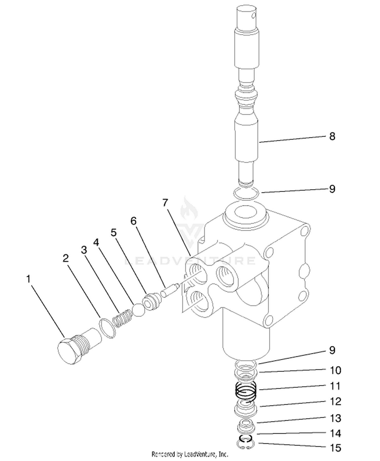 Control Valve Assembly No. 43-1710