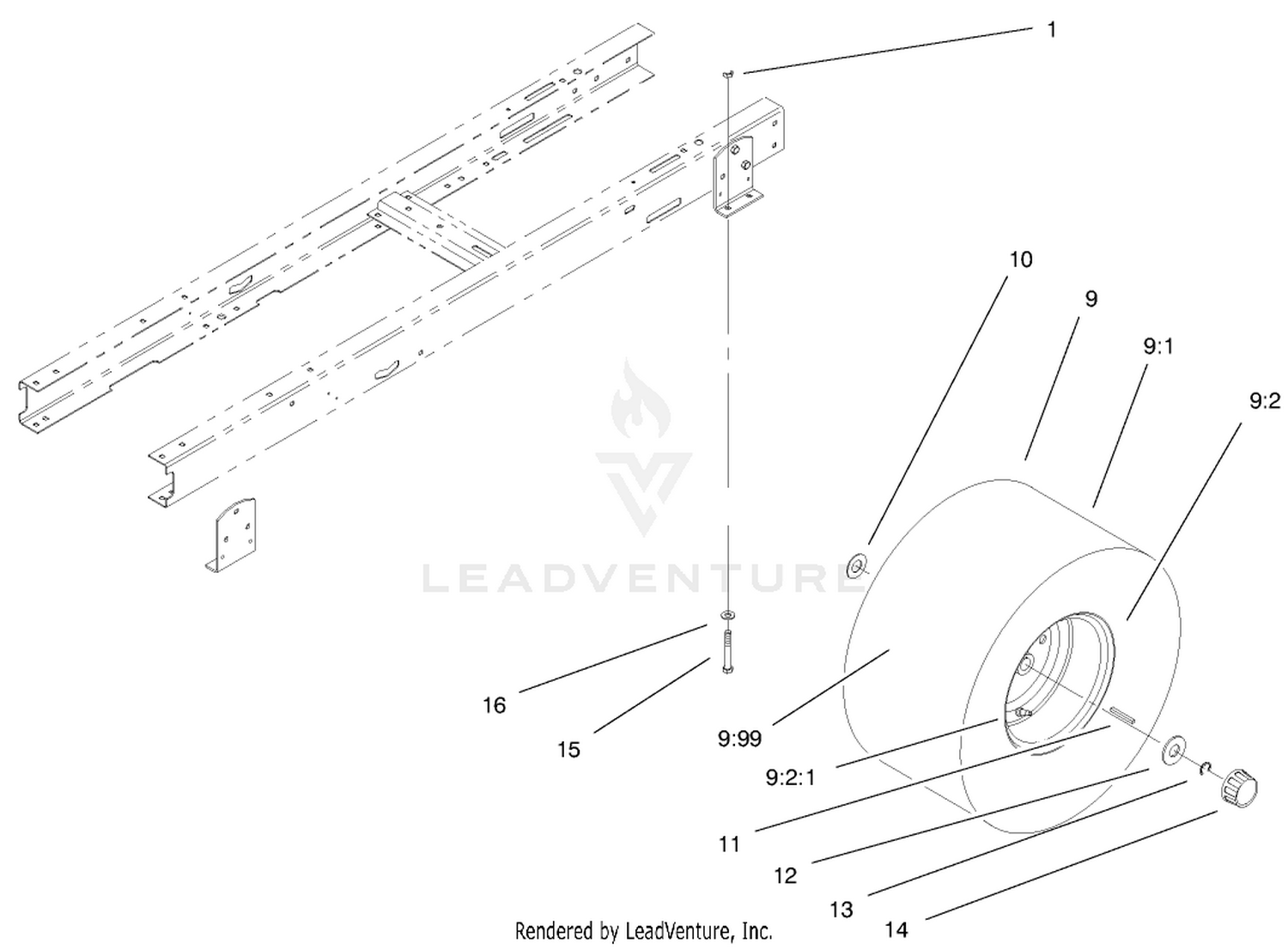 5 Speed Transaxle Assembly