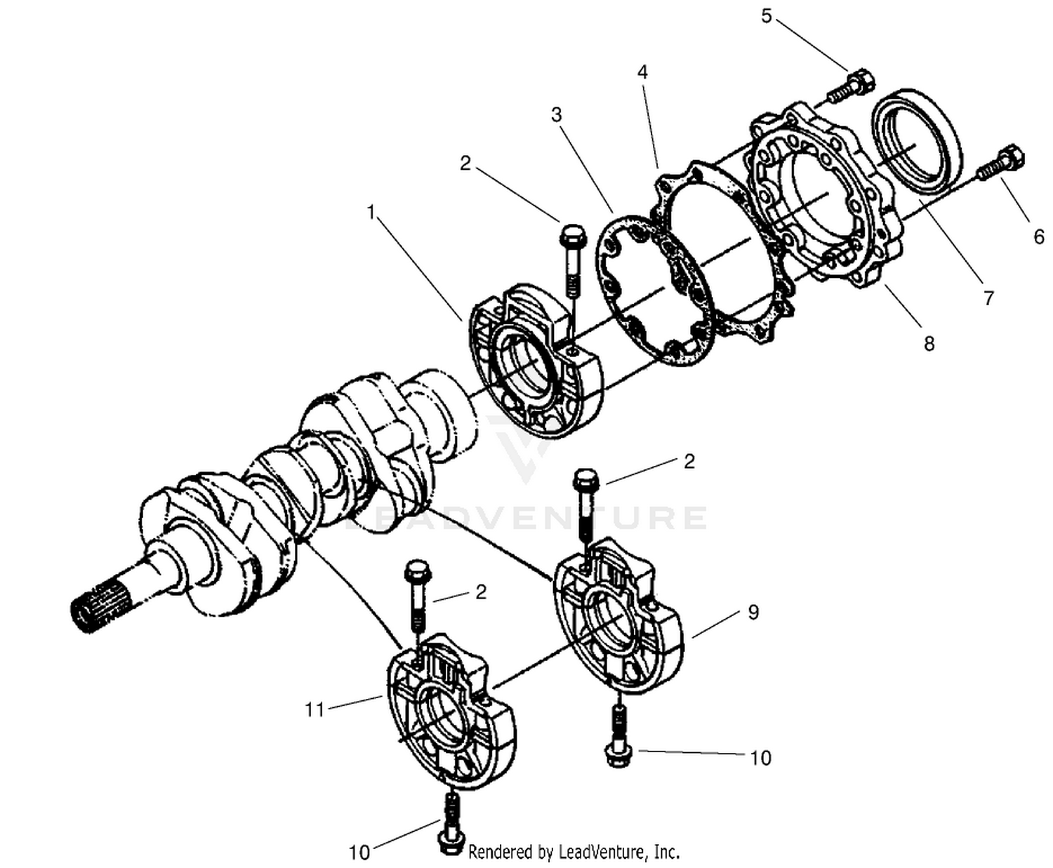 Main Bearing Case Assembly
