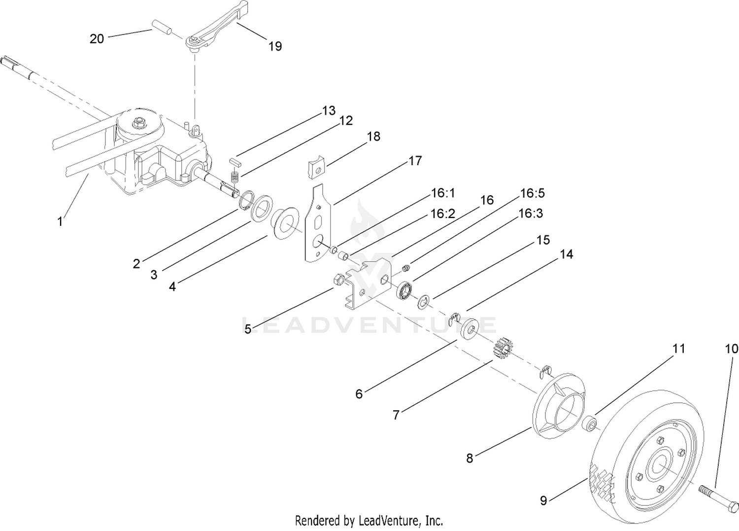 Rear Axle Assembly
