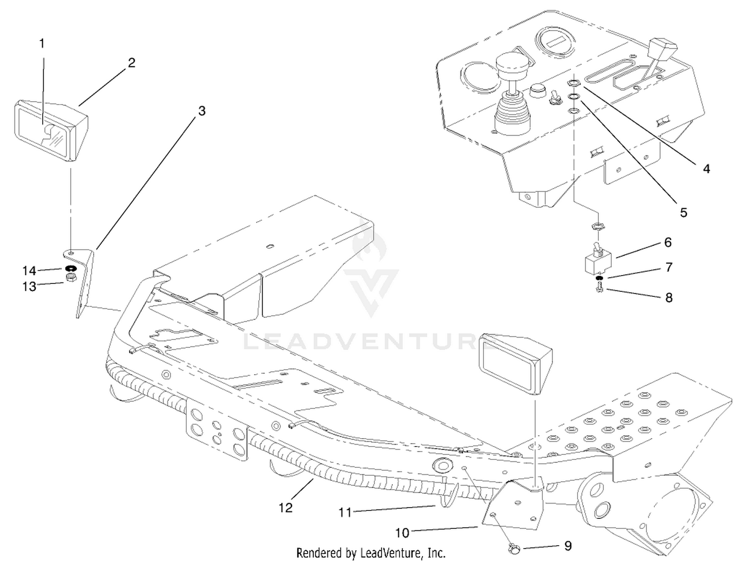 Frame and Dash Light Kit Assembly