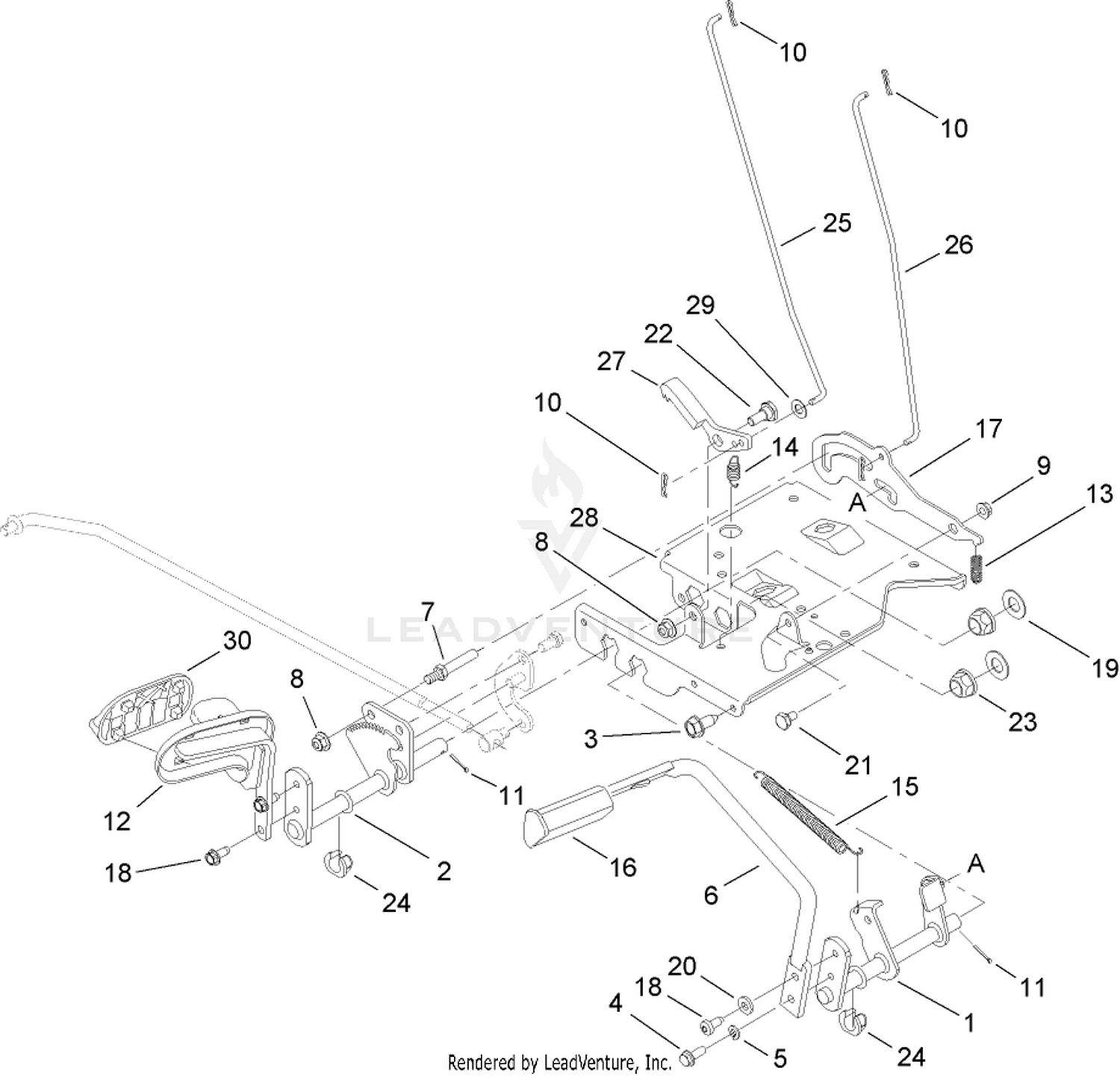 Brake and Traction Assembly