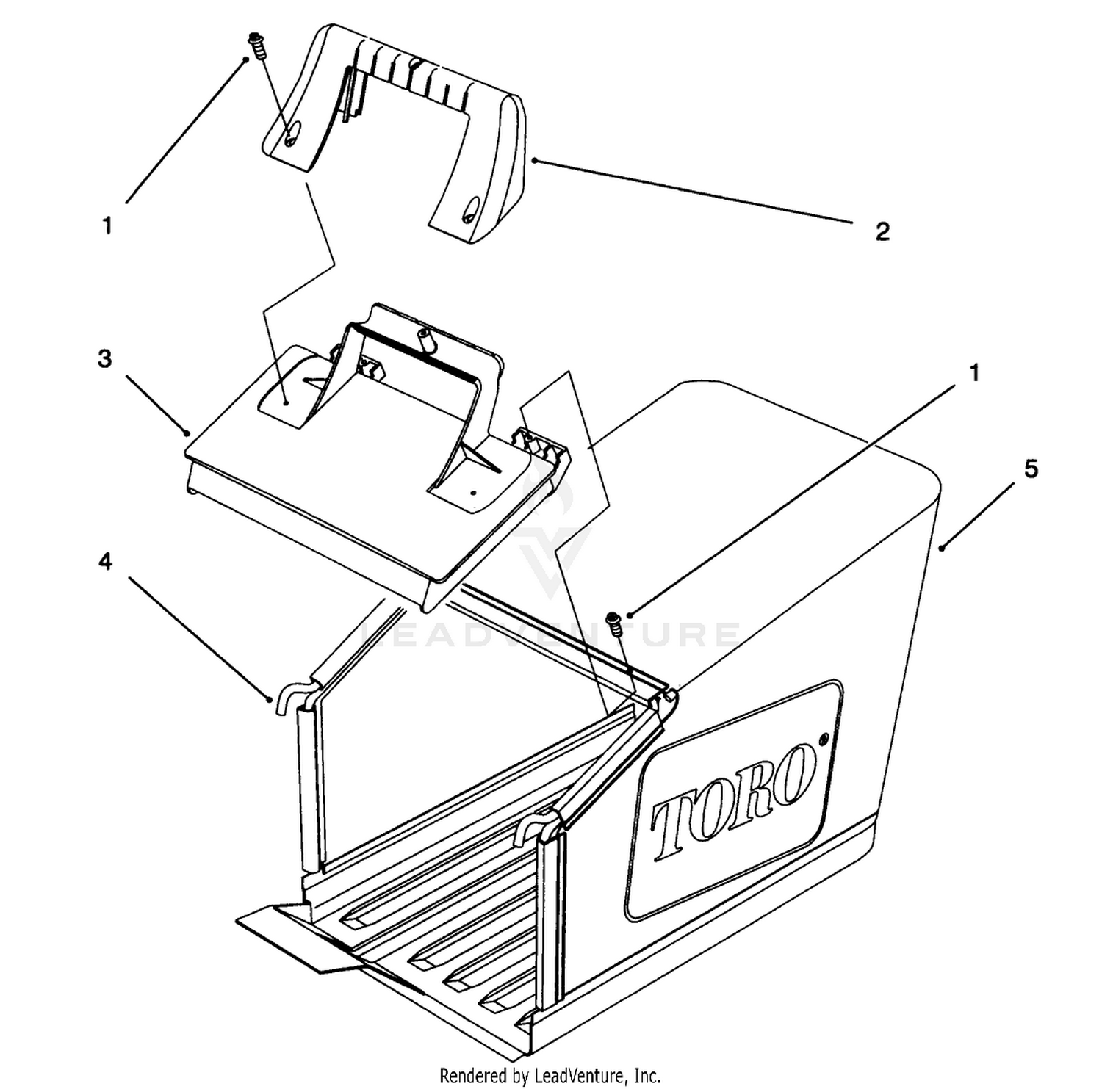 Grass Bag Assembly