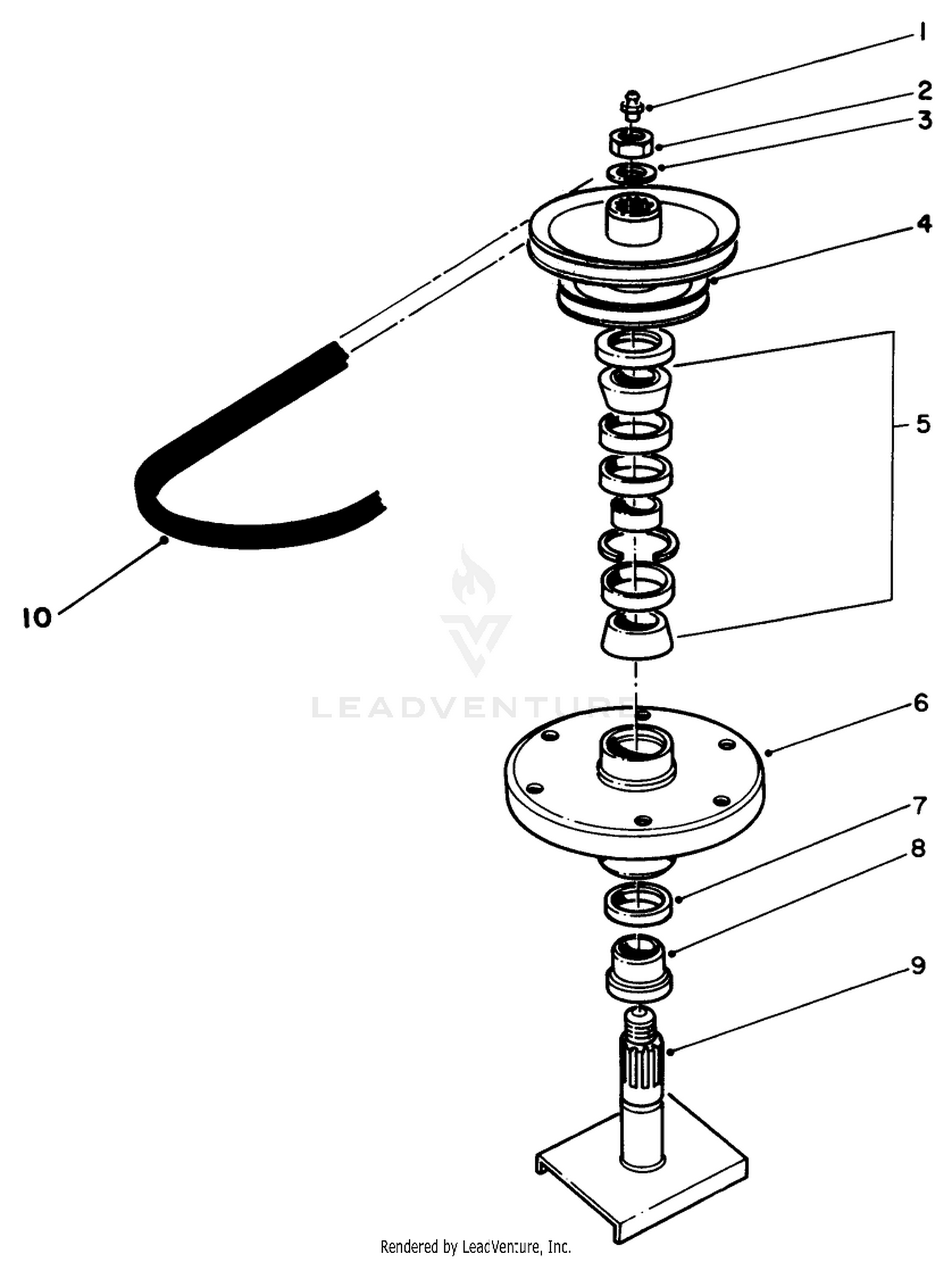 Drive Spindle No. 54-7781