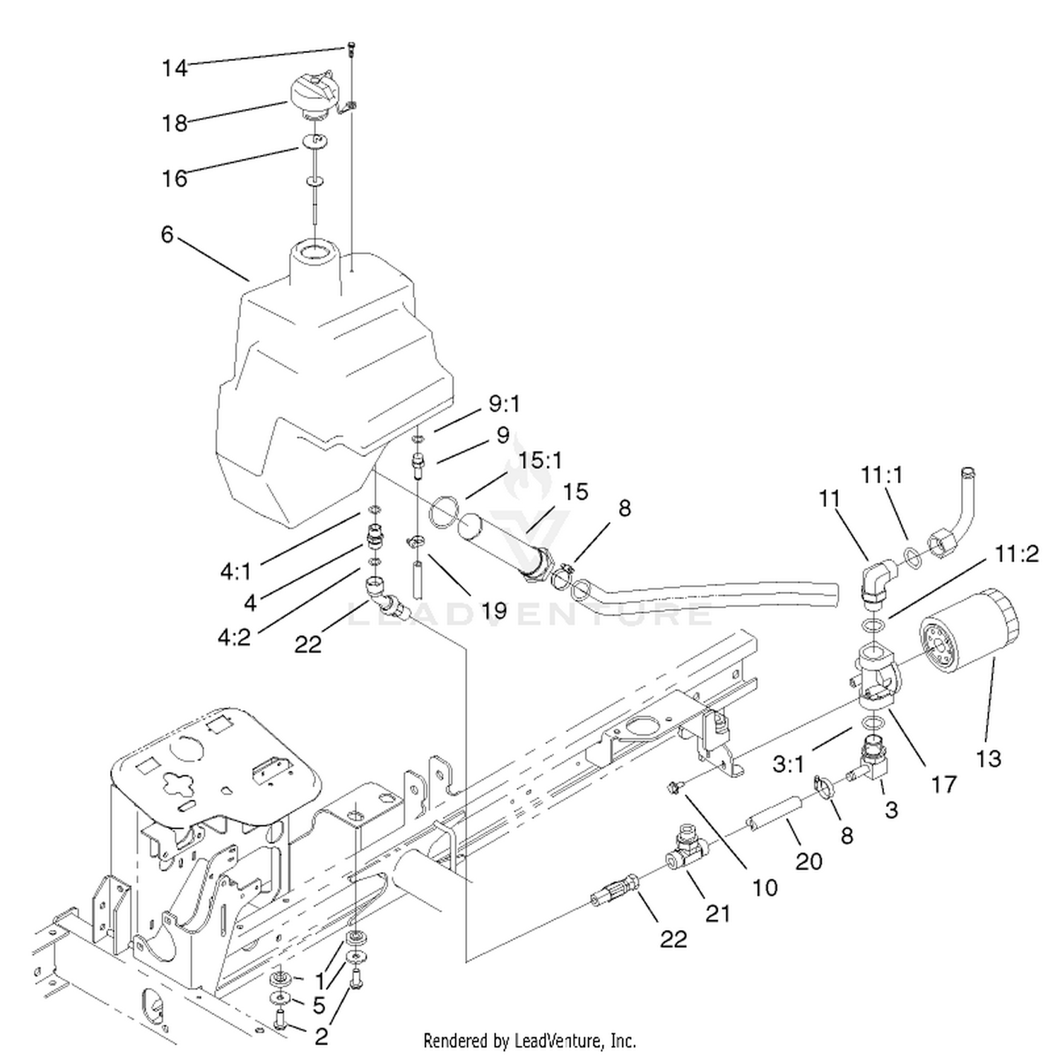 Hydraulic Tank Assembly