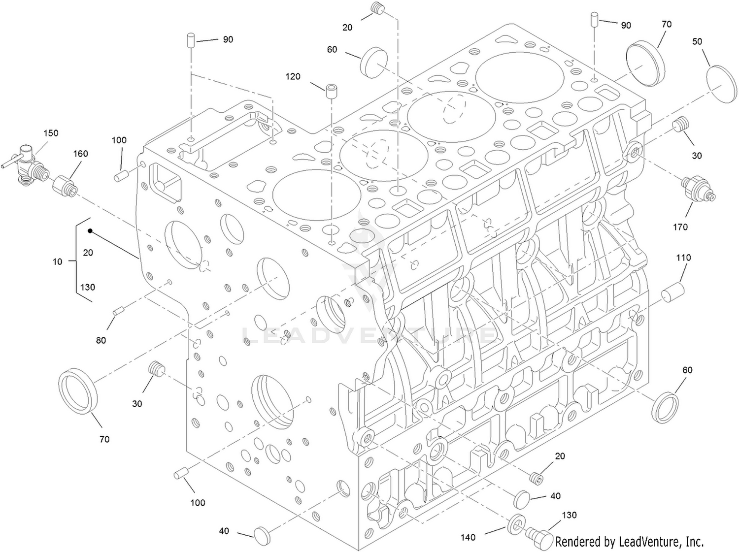 Crankcase ASM