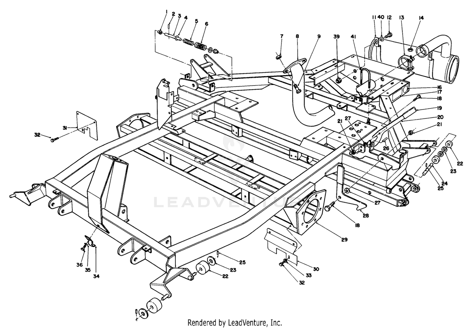 Chassis  Muffler Assembly