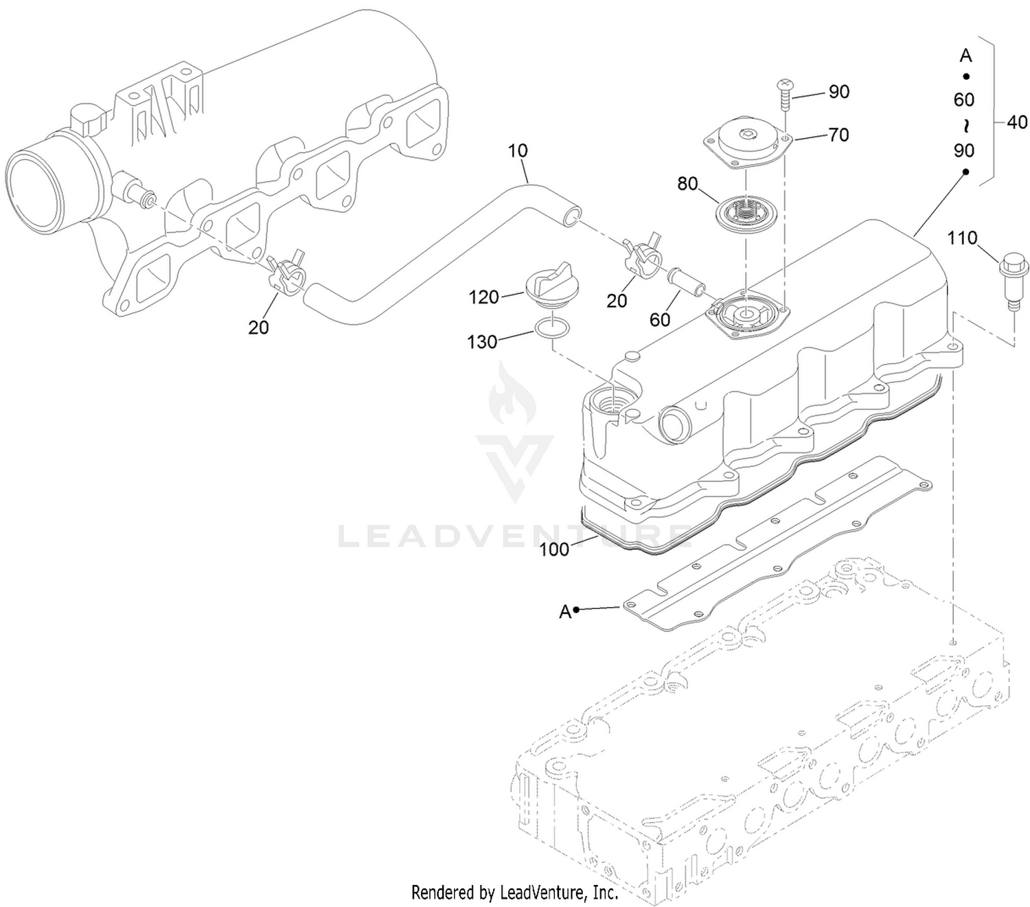 Cylinder Head Cover Assembly