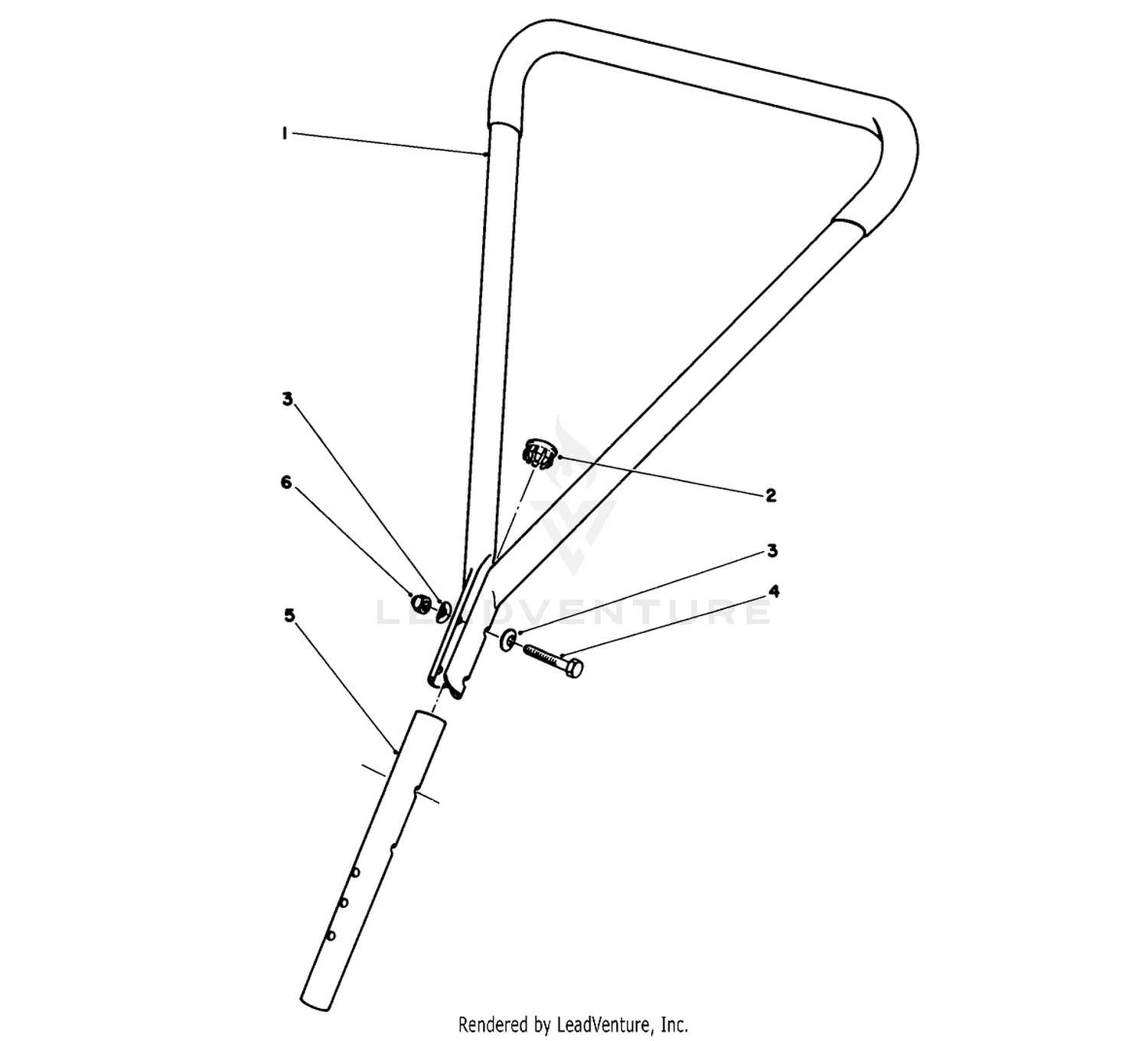 Handle Kit (gas Power Shovel)