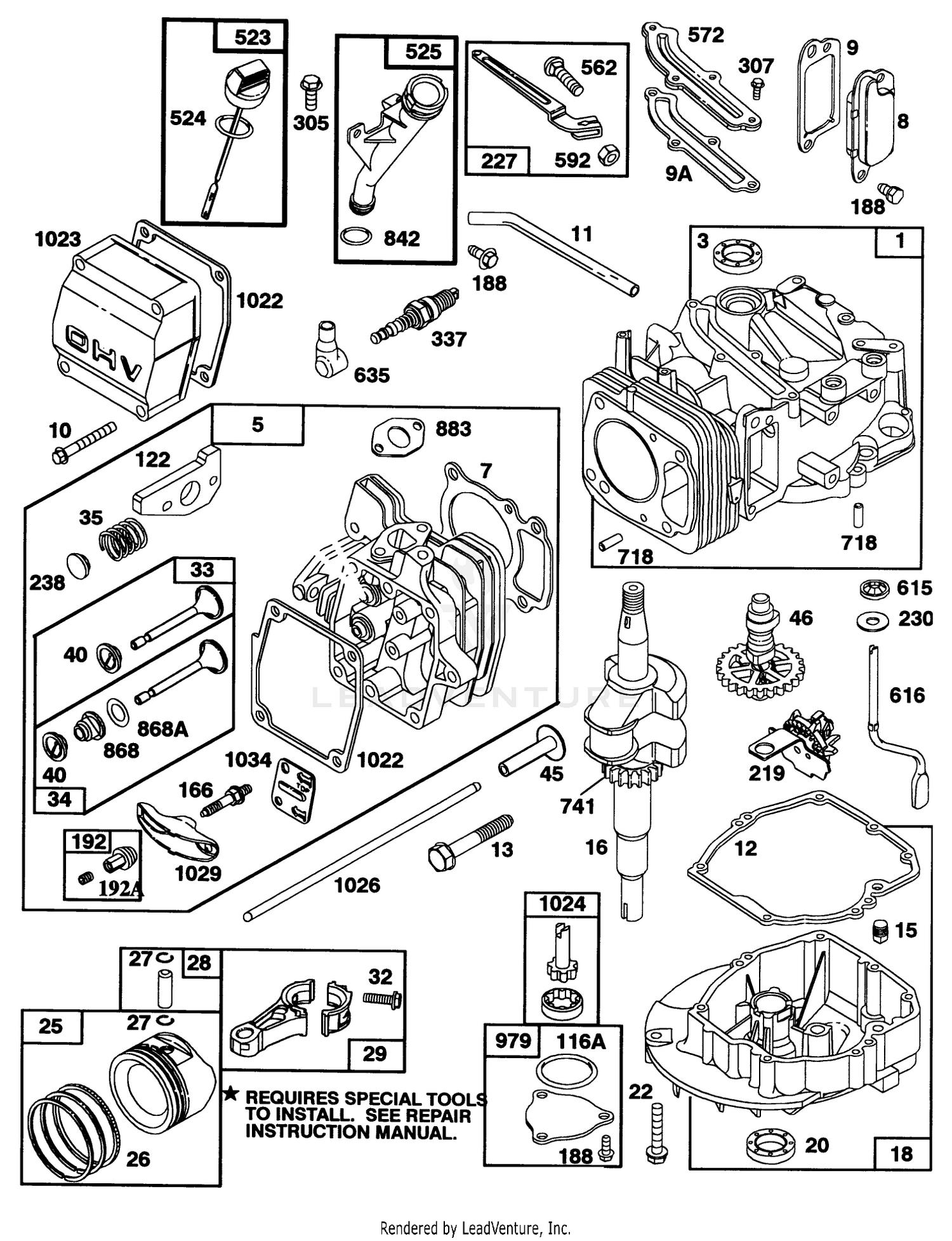 Engine Gts-150 77-8980