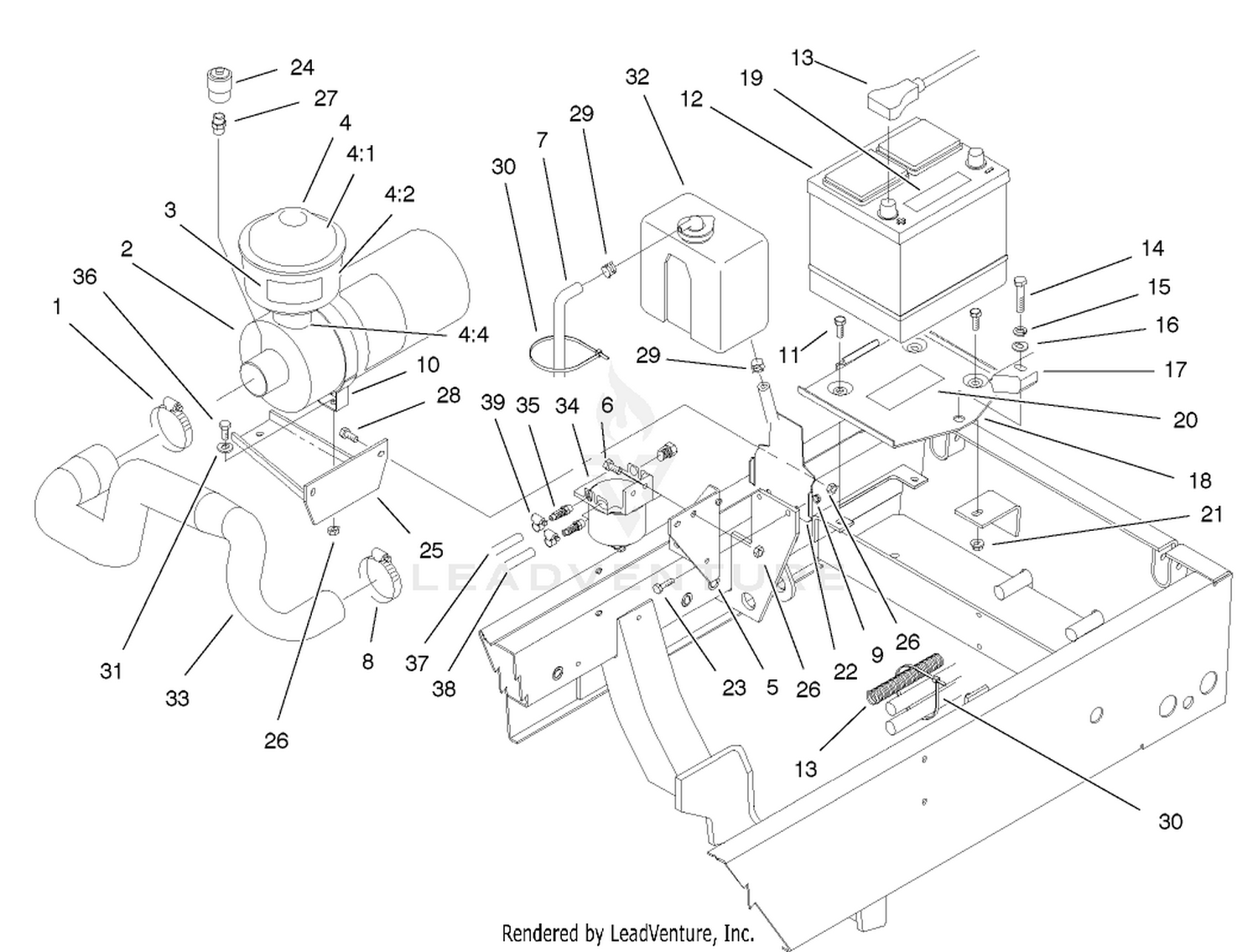 Engine Components Assembly