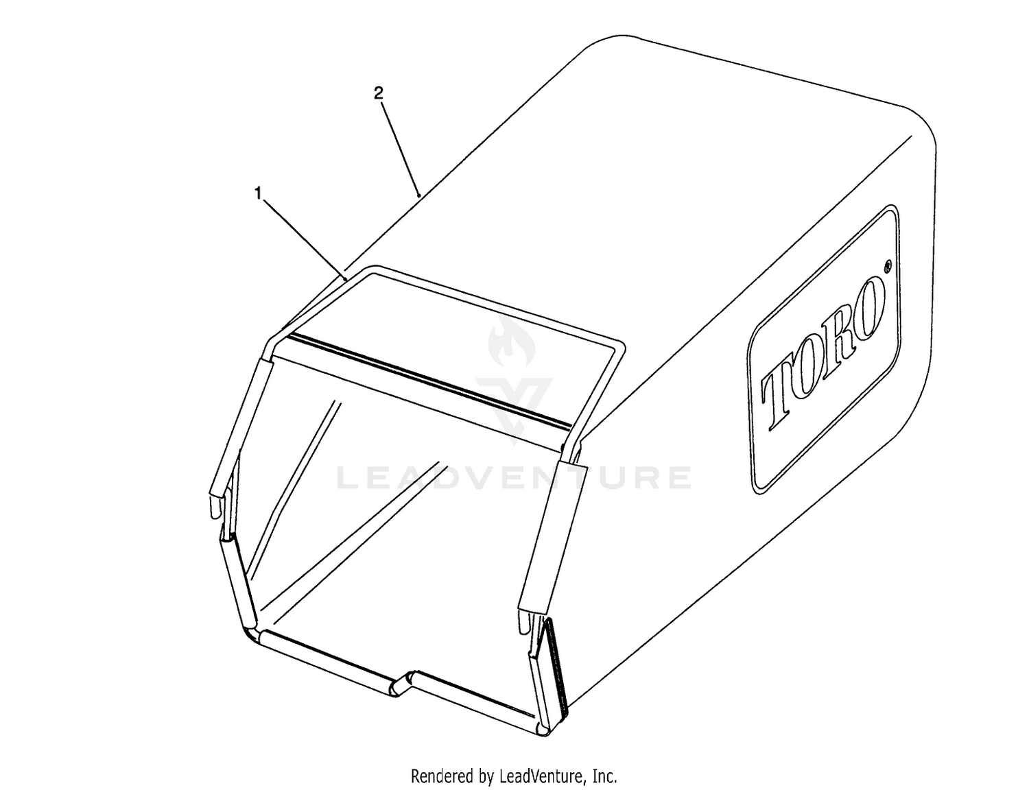 Grass Bag Assembly