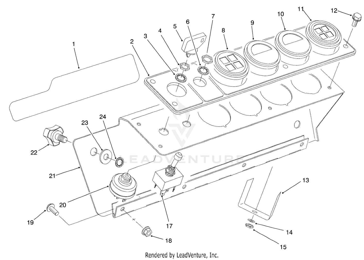 Gage Panel Assembly