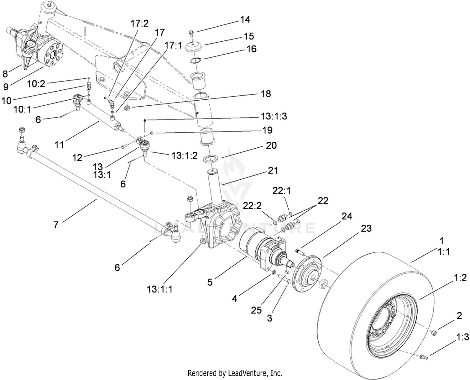 Rear Axle Assembly
