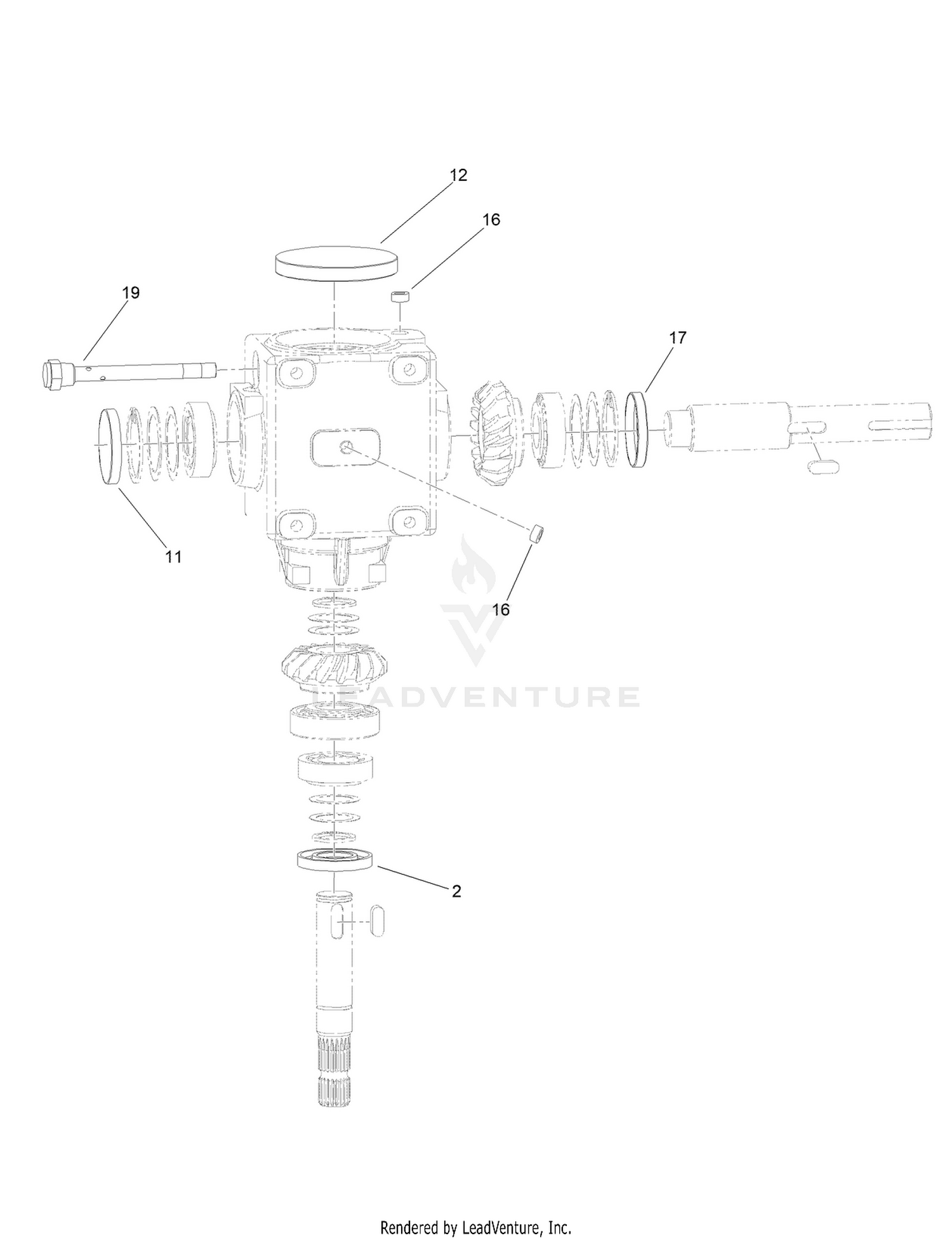 Gearbox Assembly No. 145-5990
