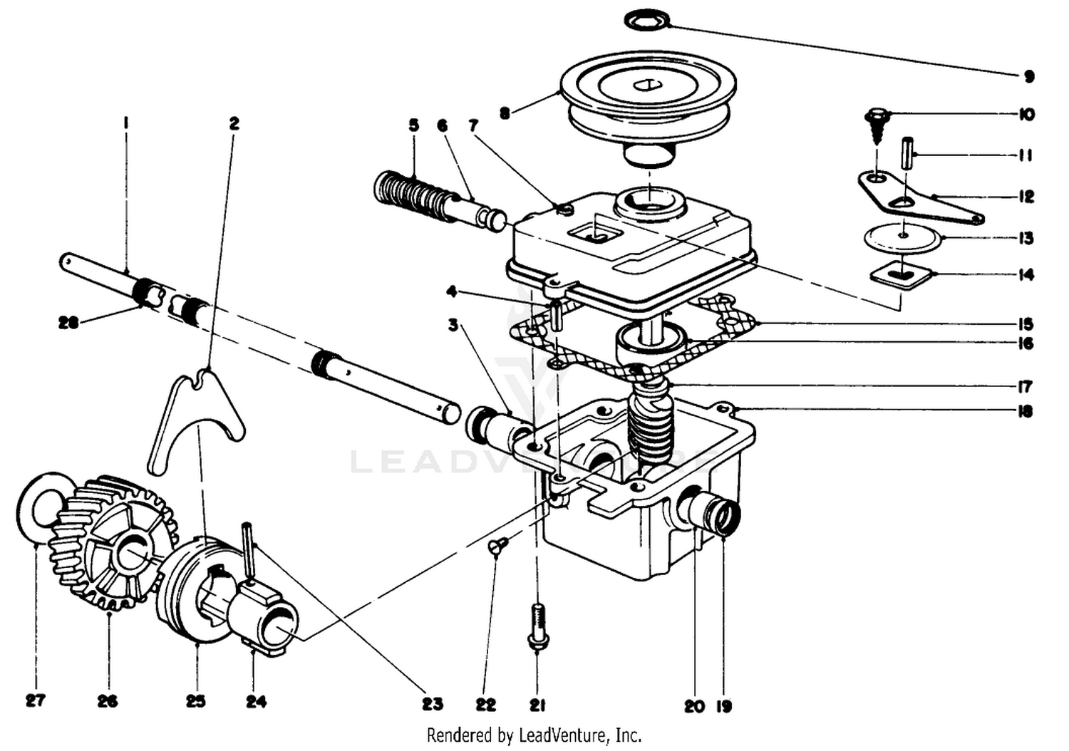 Gear Case Assembly