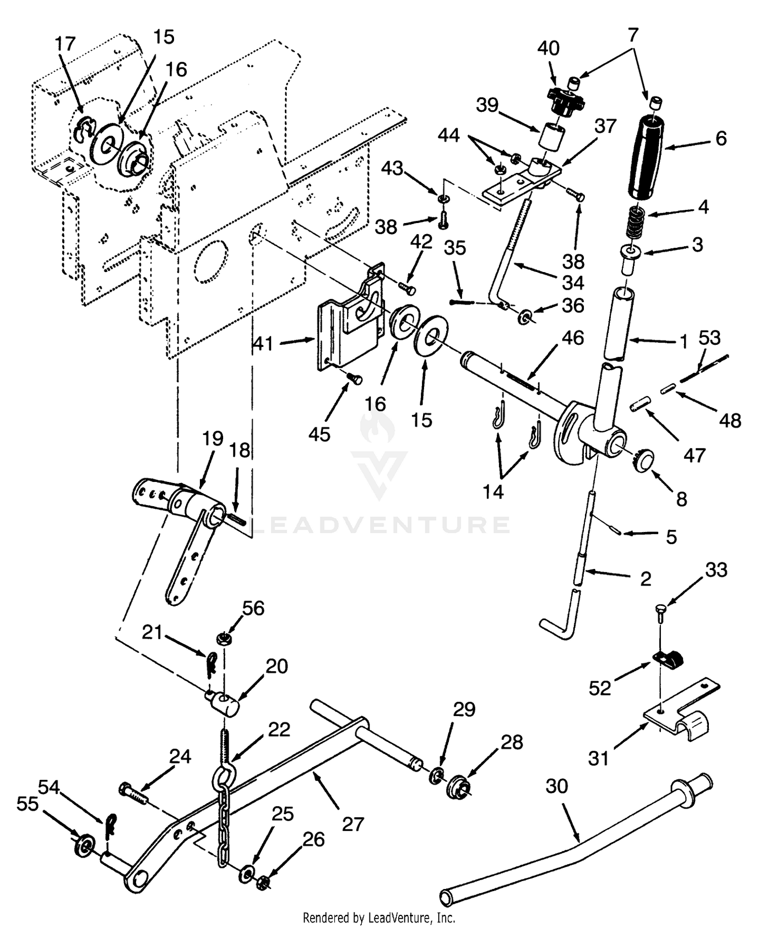 Manual Lift Linkage