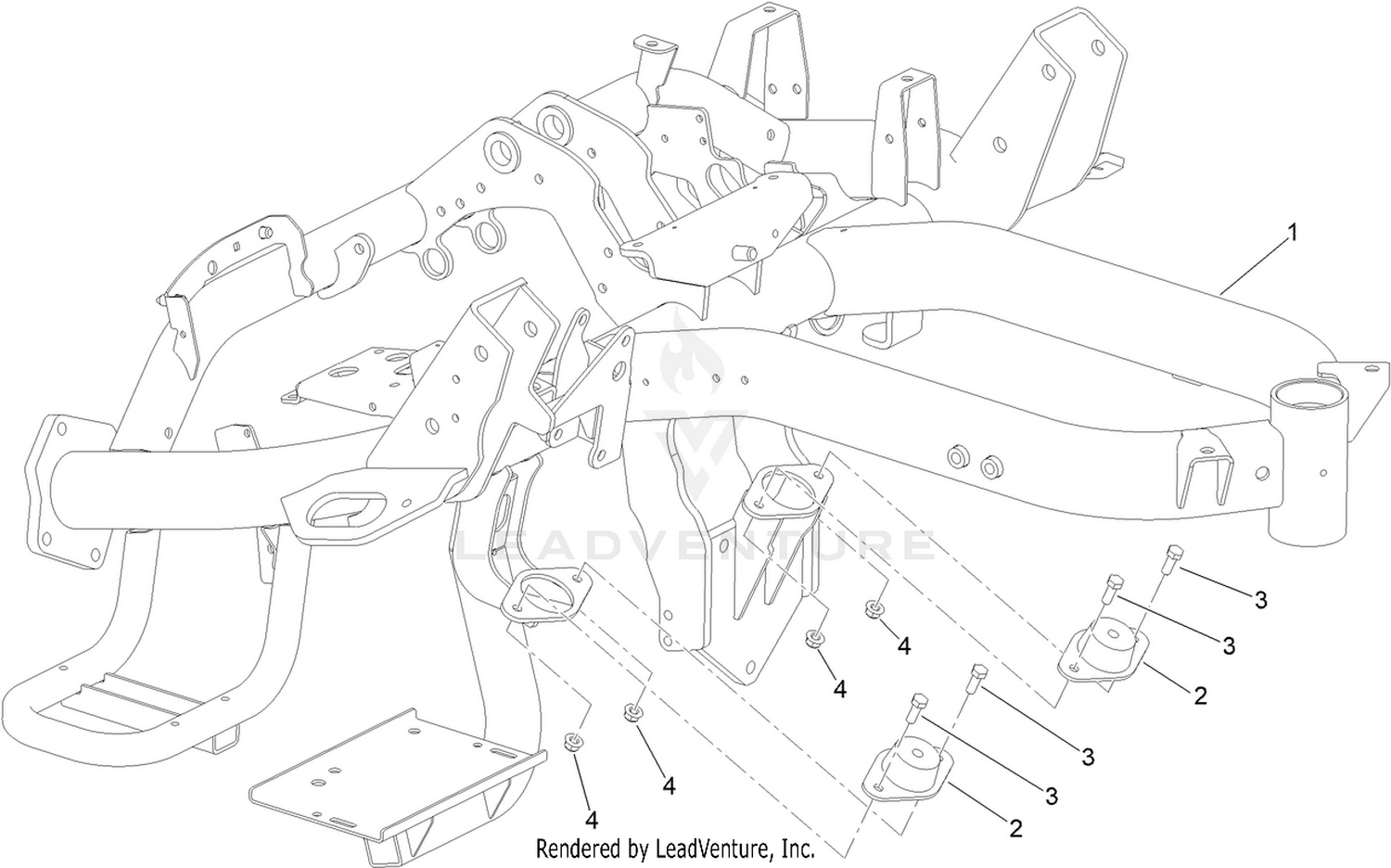 Frame Kit Assembly No. 145-0061