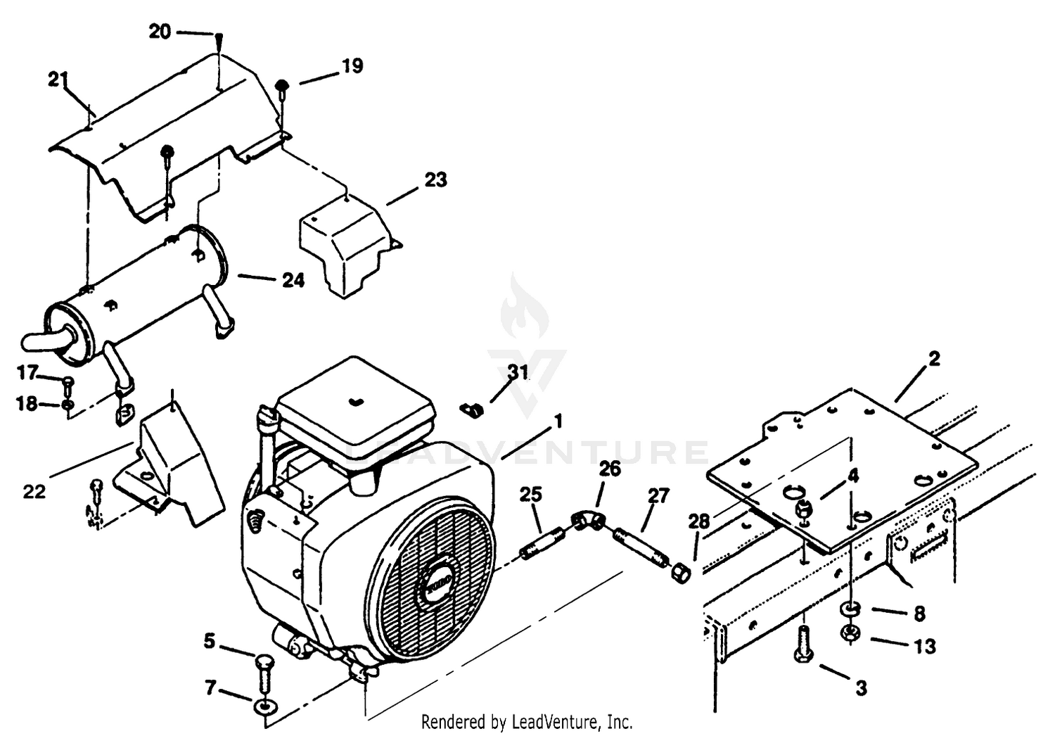 Engine, Toro Power Plus