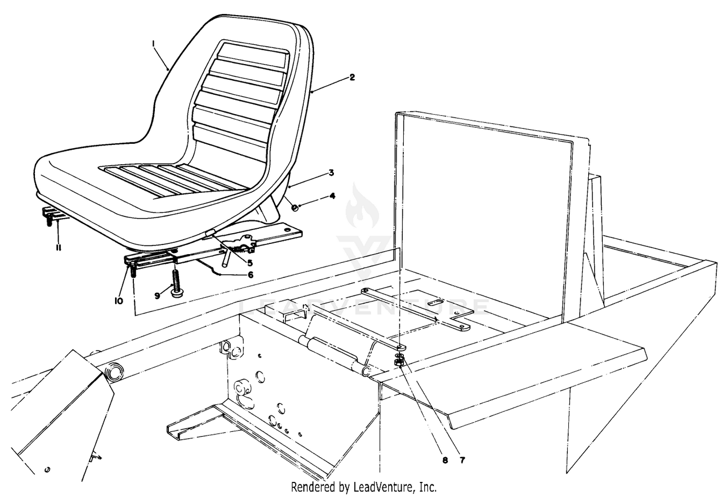 Standard Seat Kit Model No. 30770