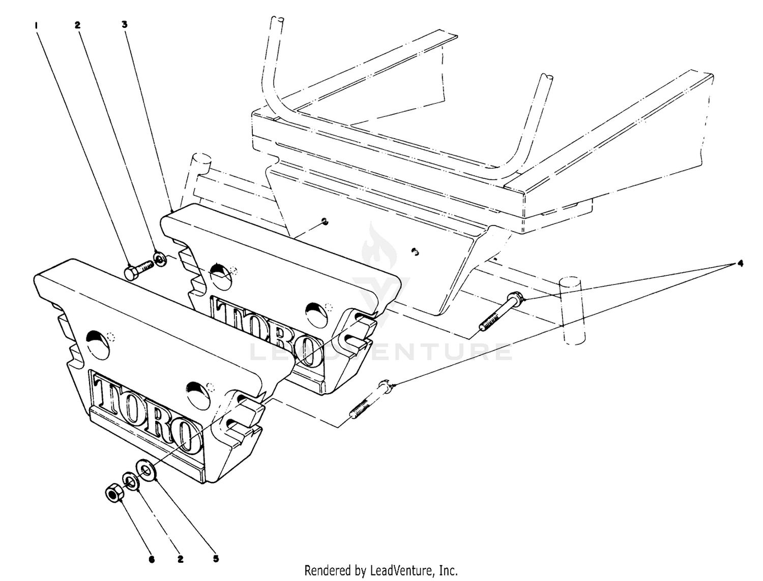 Rear Weight Kit Model No. 24-5780 (optional)