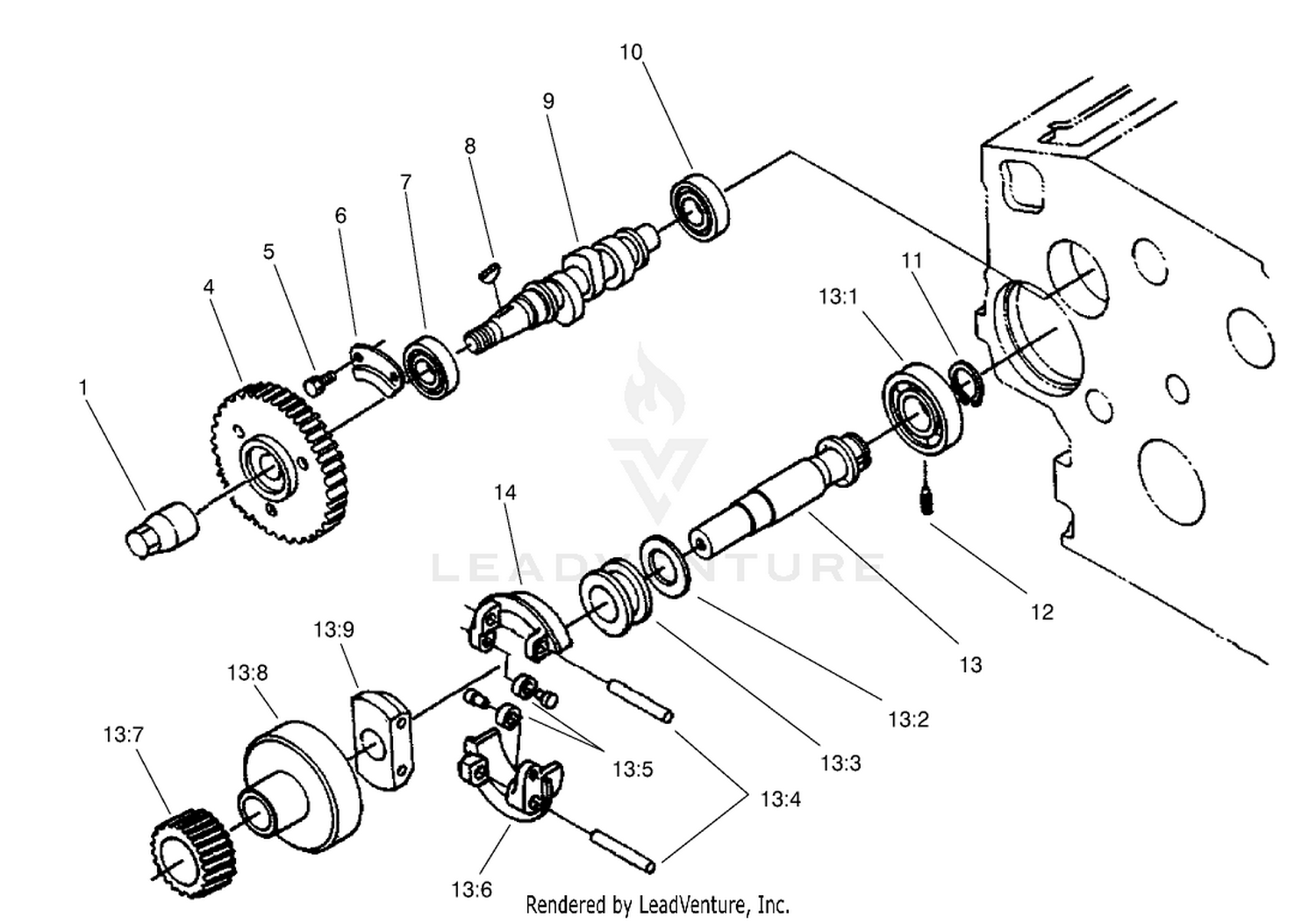 Fuel Camshaft Assembly