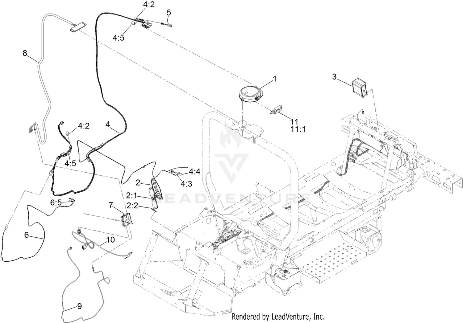 MP5800 GeoLink CDMA Precision Spray System Assembly