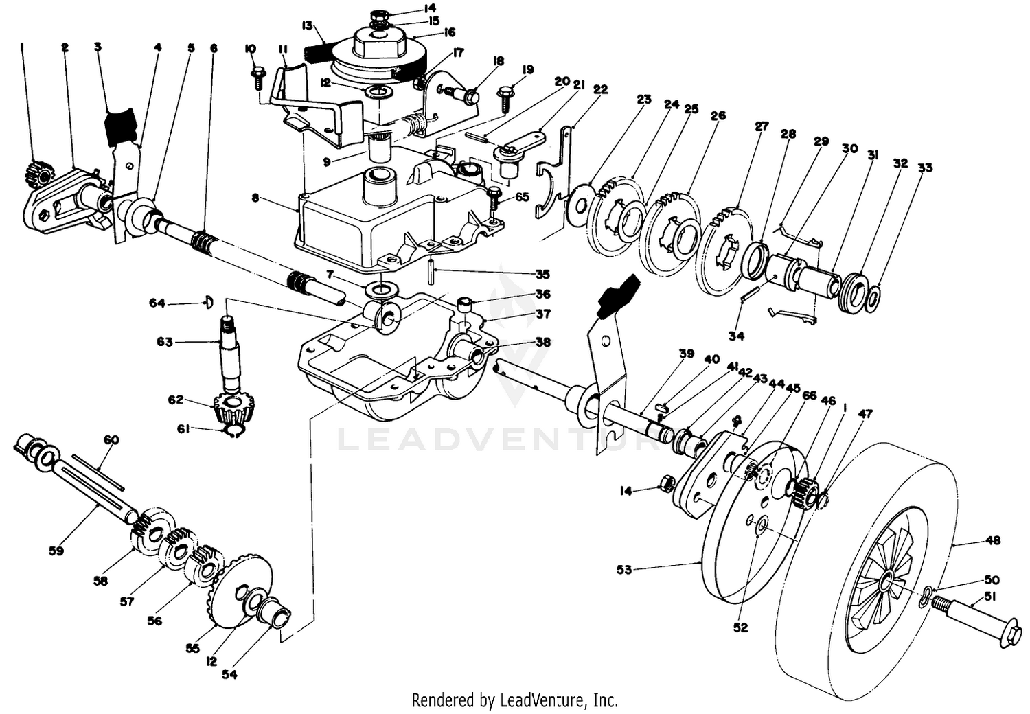 Gear Case Assembly