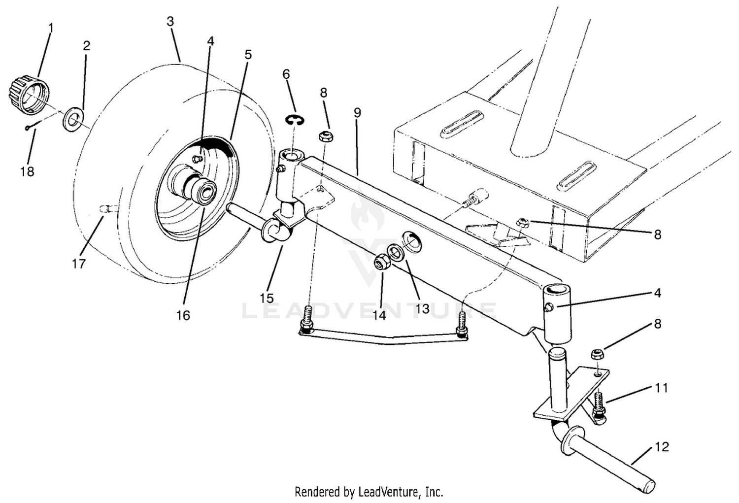 Front Axle Assembly