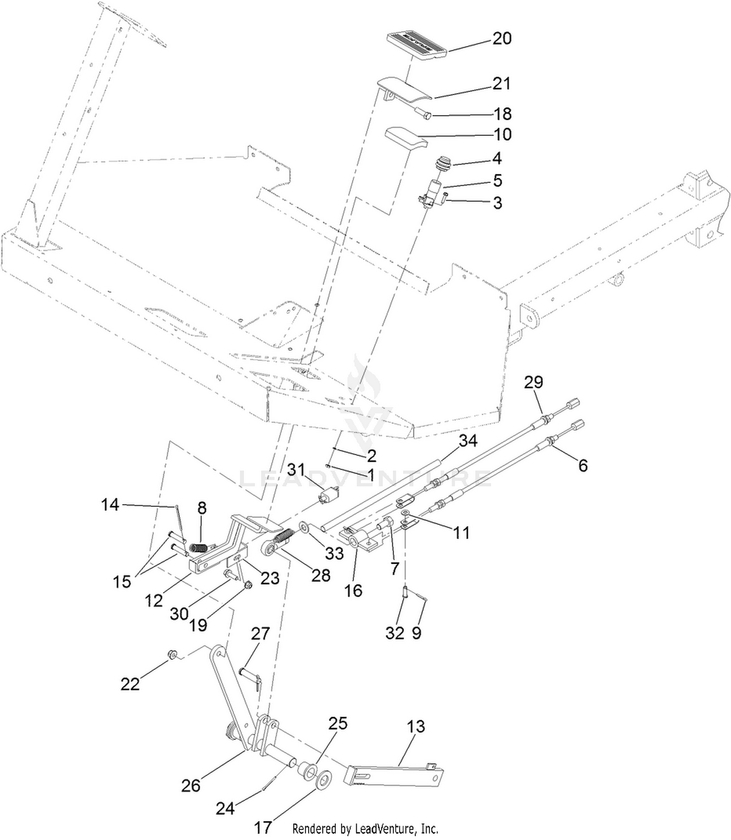 Brake Pedal Assembly