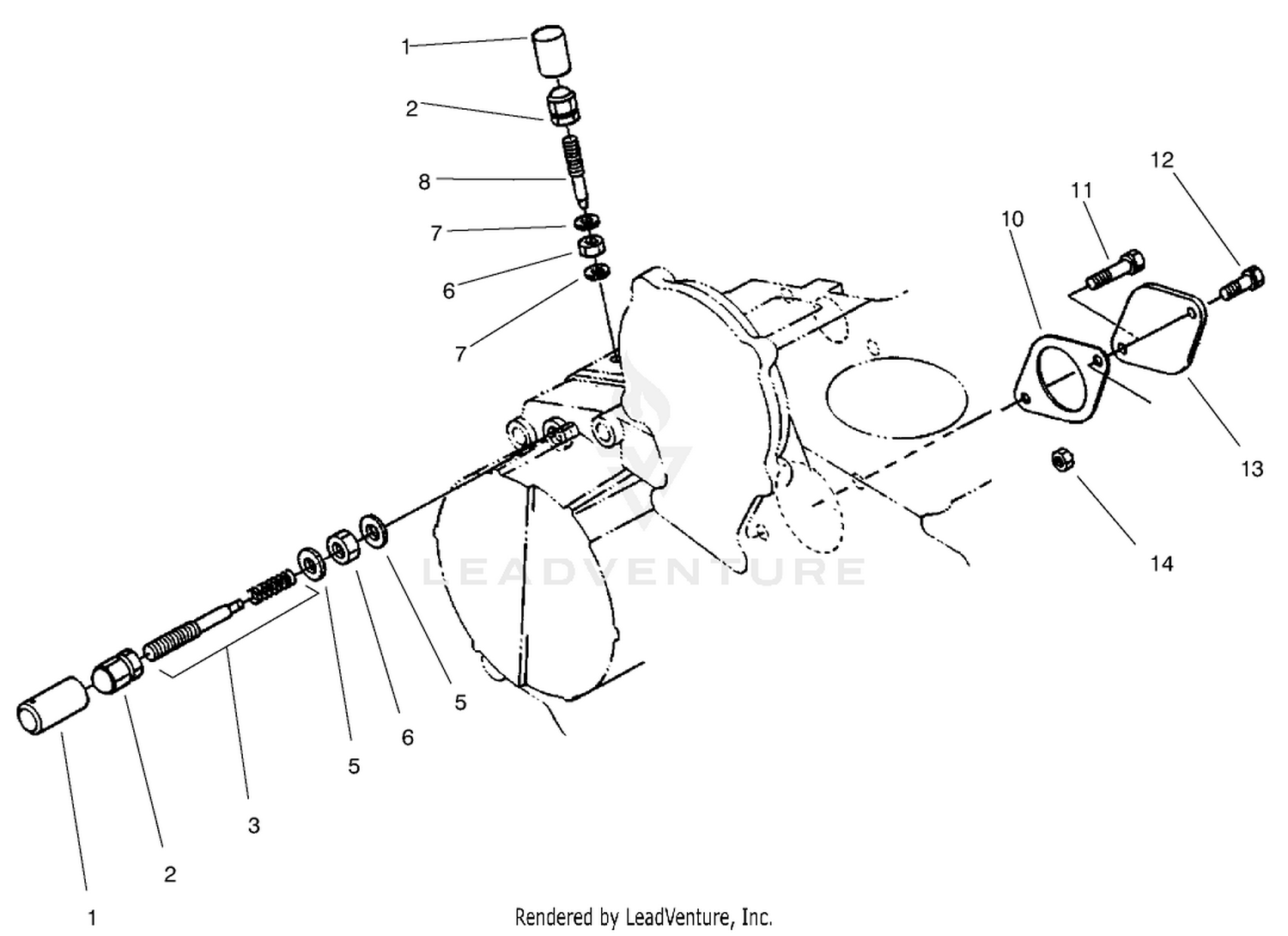 Engine Stop Lever Assembly